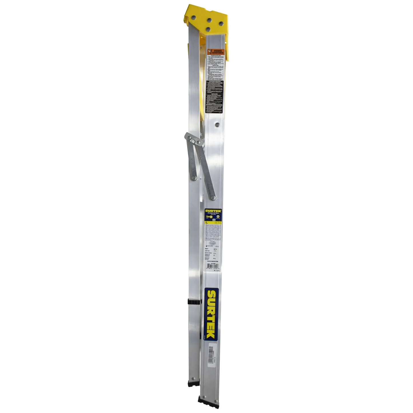 ET3 Escalera de tijera tipo 3 de aluminio y tapa plástica con 3 peldaños