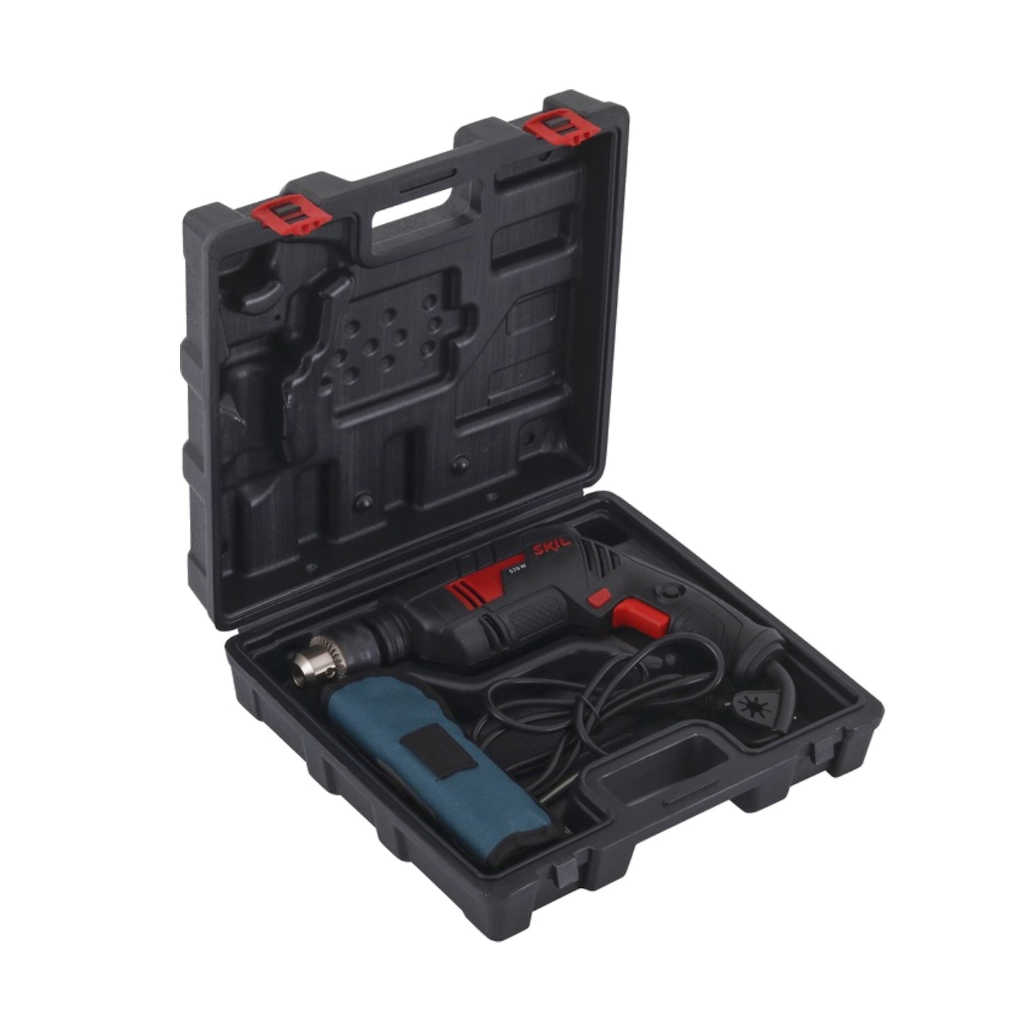 Taladro percutor Skil 6555 570W 110V maletín y accesorios