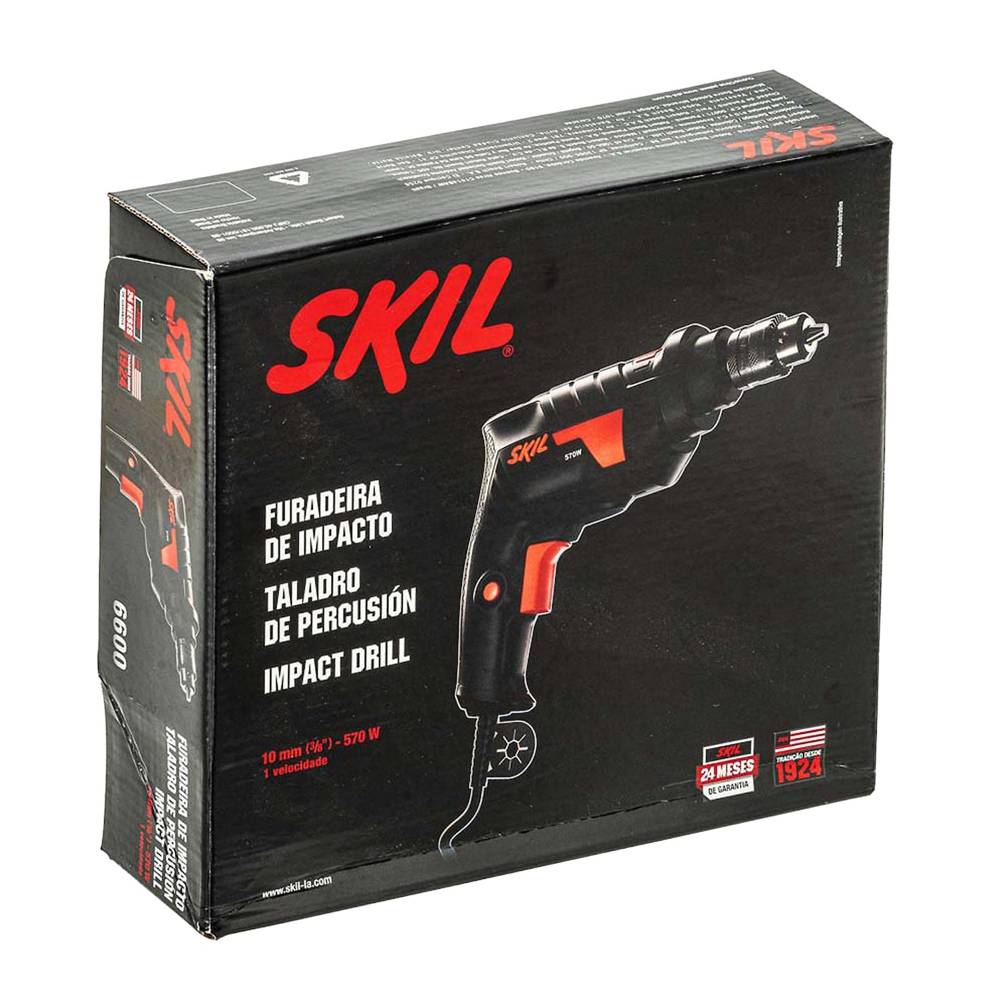 Taladro percutor Skil 6600 570W 110V llave de mandril