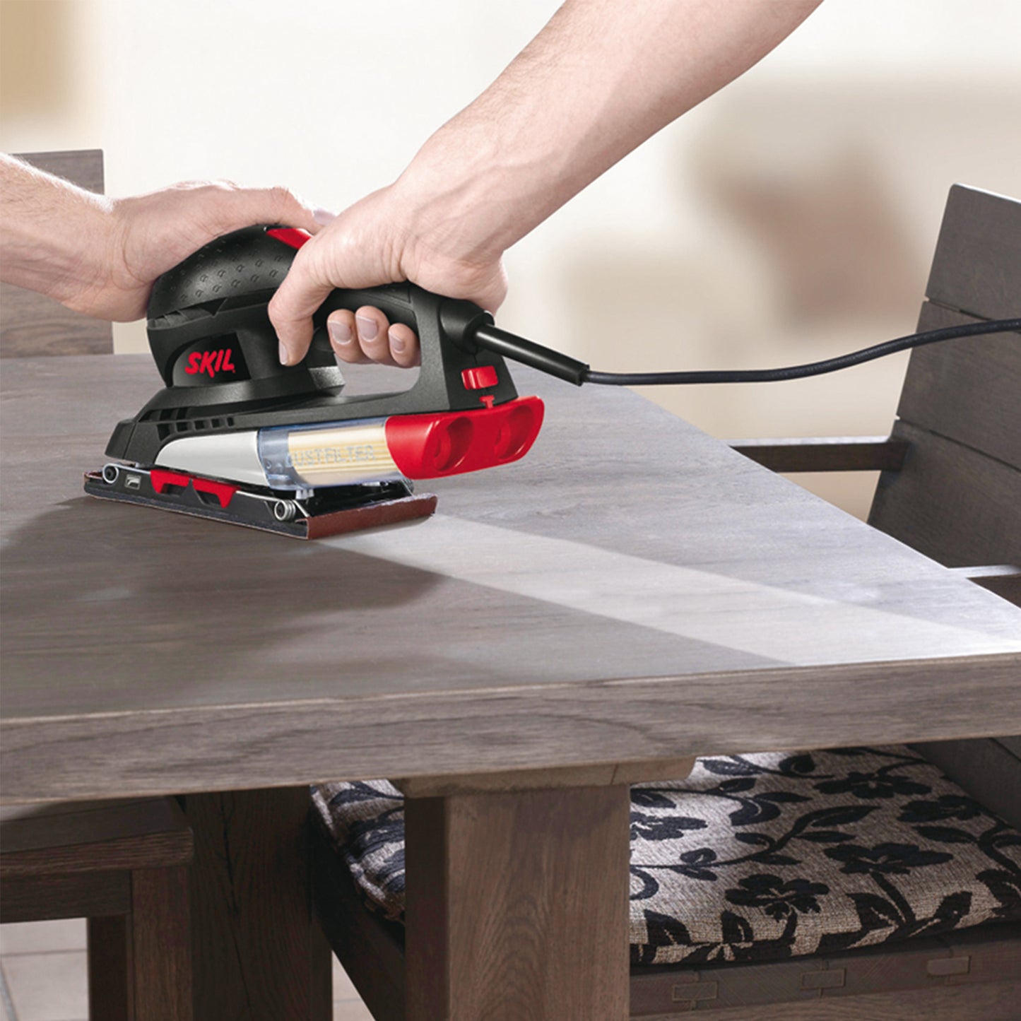 Lijadora orbital Skil 7351 200W 110V con 3 lijas