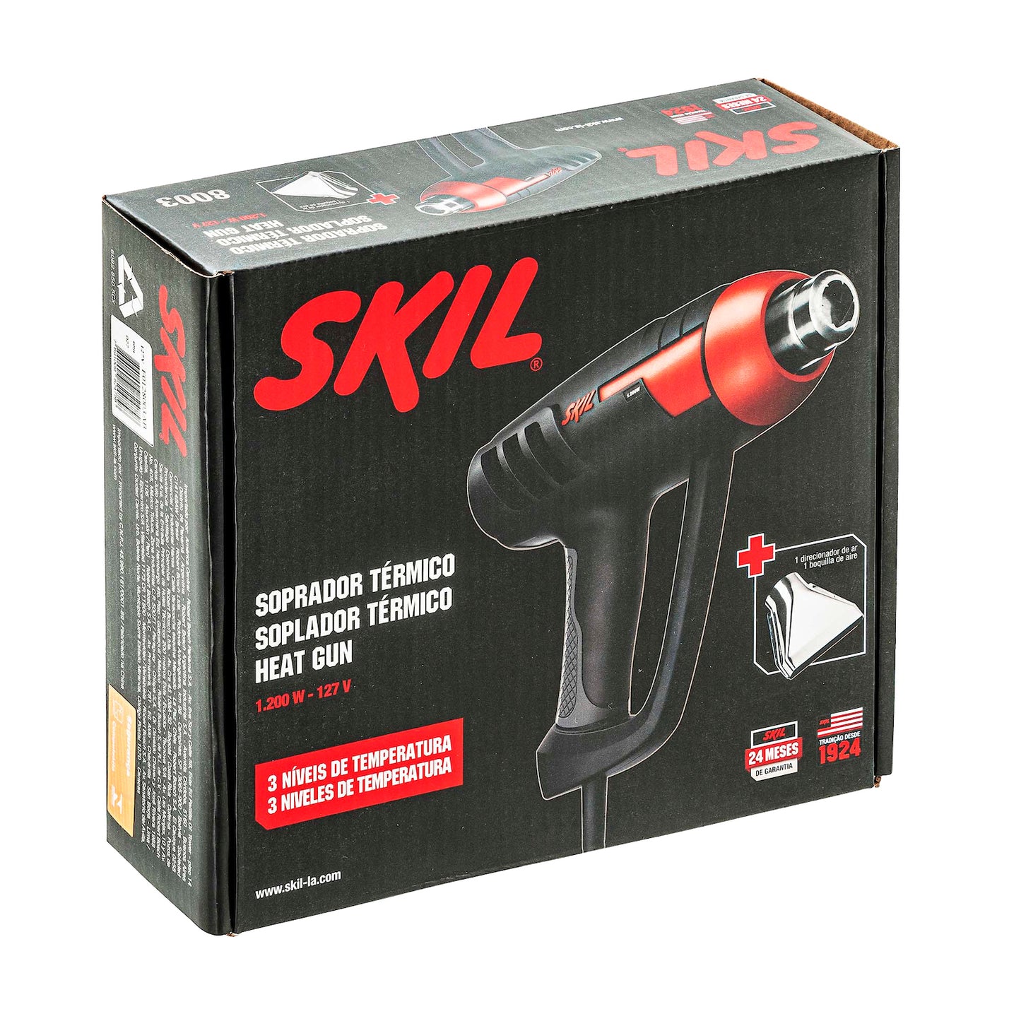 Pistola de calor Skil 8003 1200W 110V, con 1 boquilla