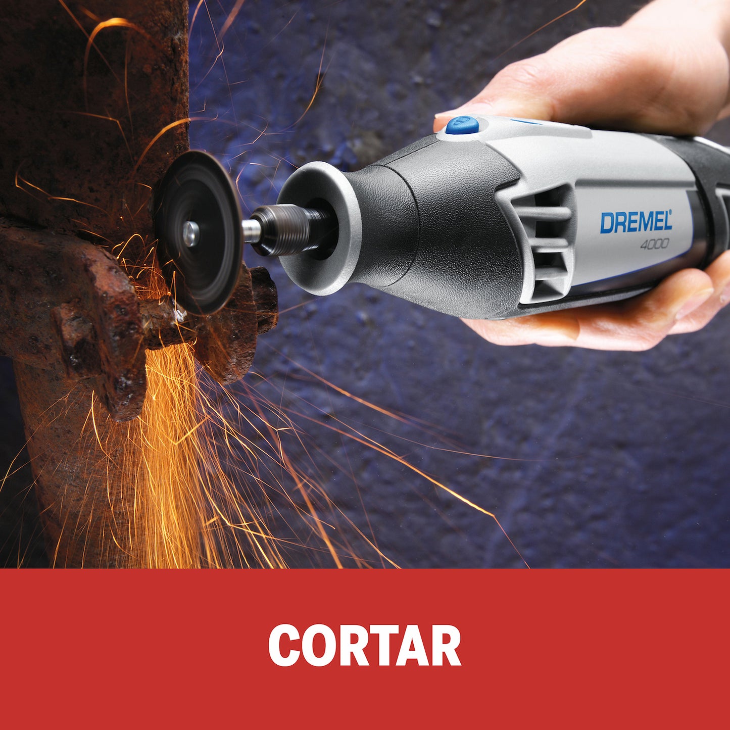 F0133000PP Dremel 3000 Mototool con 2 Acoples y 30 Accesorios + Maleta