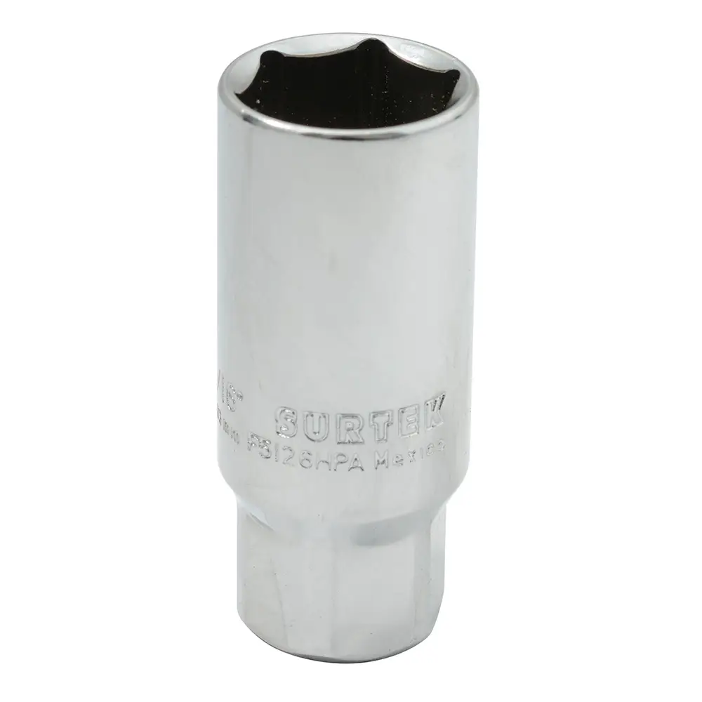 F5126HPA Copa para bujía cuadrante 3/8" de 13/16" recubierta en Cr-Ni