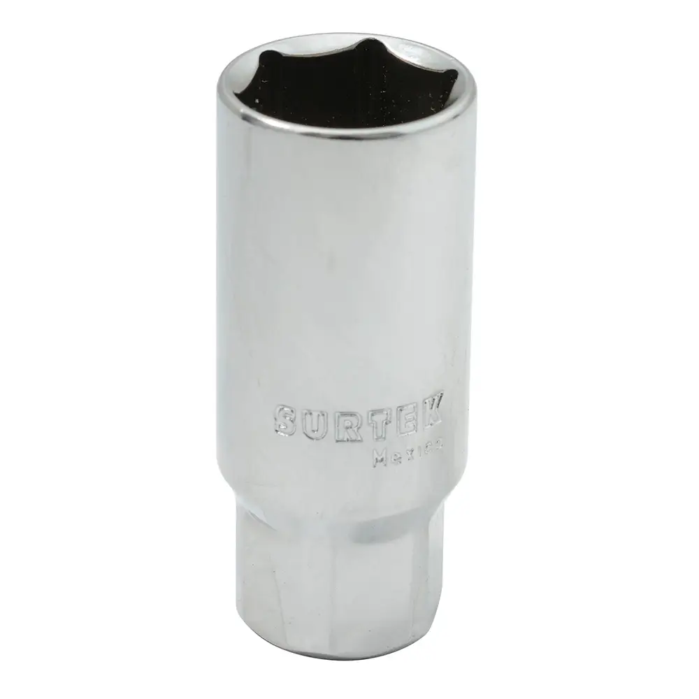F582050 Copa para bujía, cuadrante 1/2" de 5/8" recubierta de Cr-Ni