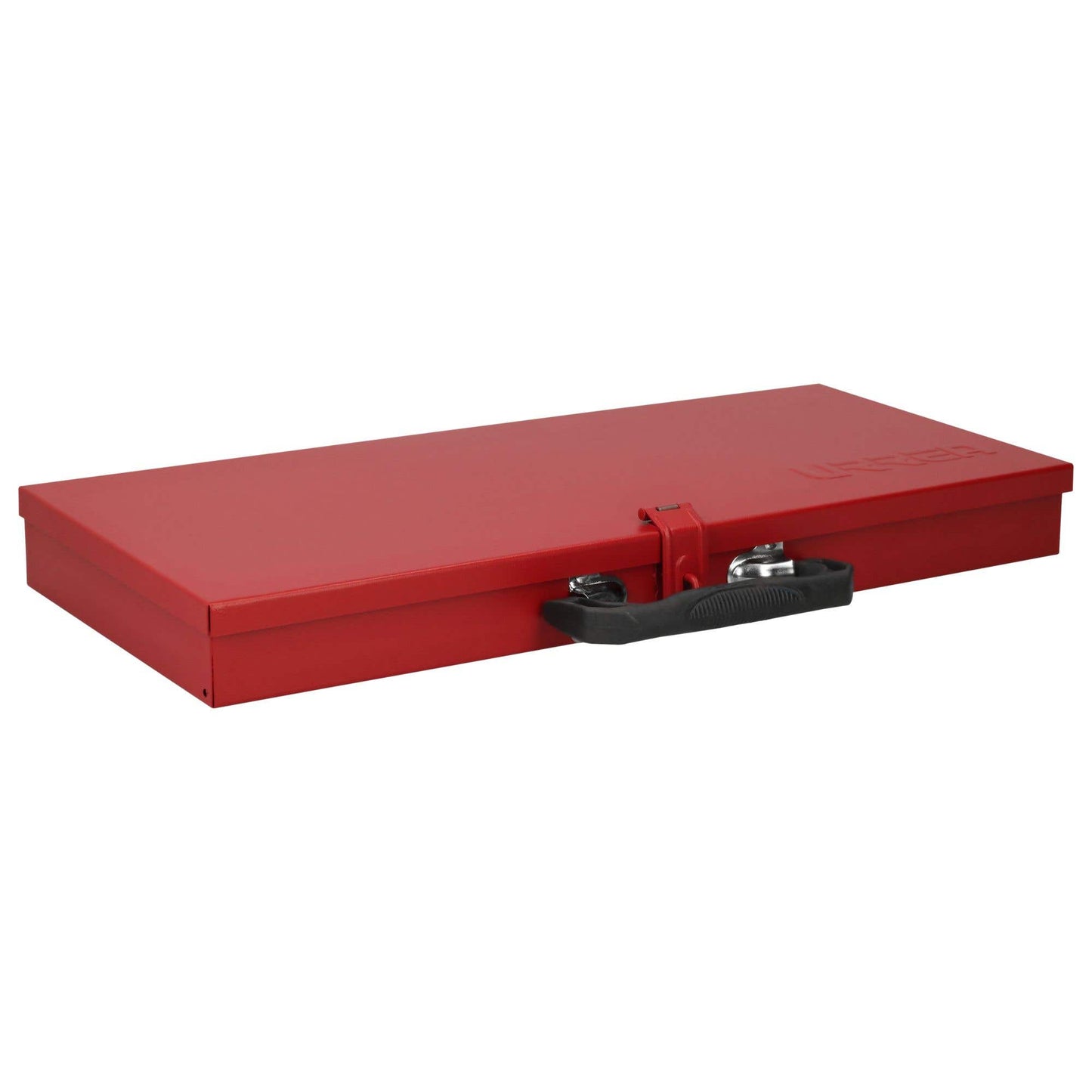 5495 Caja metálica usos múltiples color rojo 19" X 8" X 1", uso industrial, Urrea