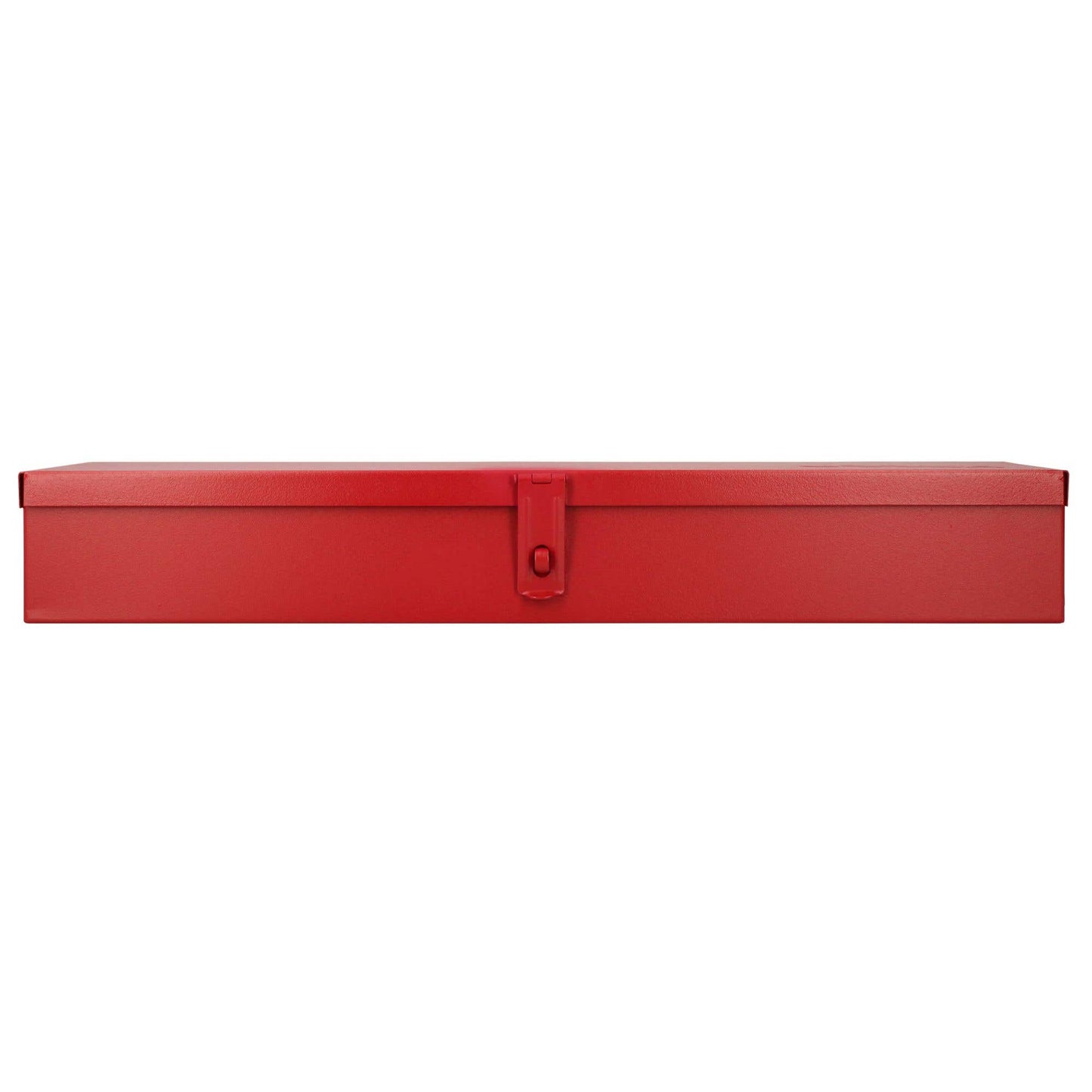 5696 Caja metálica de usos múltiples color rojo 23" X 9" X 3", uso industrial, Urrea
