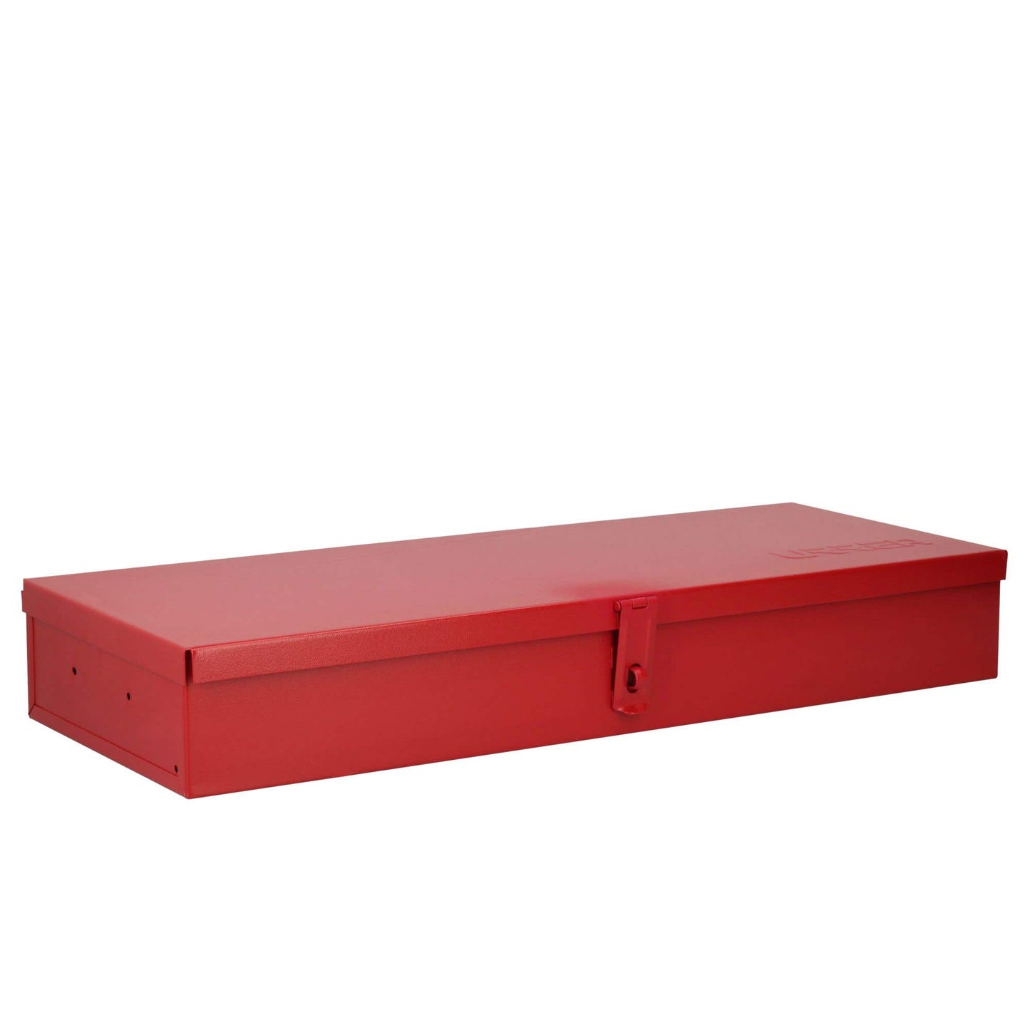 5696 Caja metálica de usos múltiples color rojo 23" X 9" X 3", uso industrial, Urrea