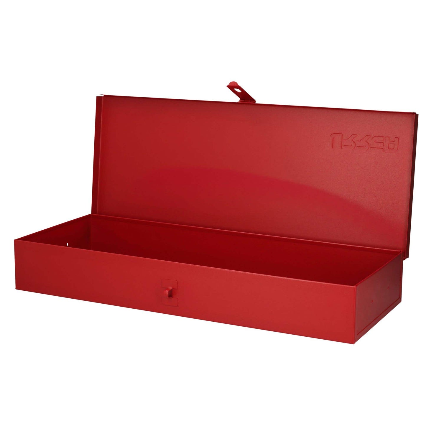 5696 Caja metálica de usos múltiples color rojo 23" X 9" X 3", uso industrial, Urrea