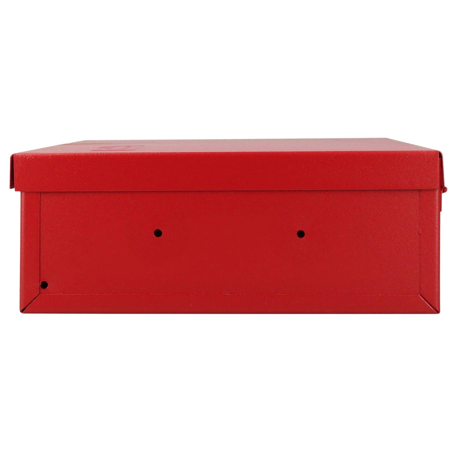 5696 Caja metálica de usos múltiples color rojo 23" X 9" X 3", uso industrial, Urrea