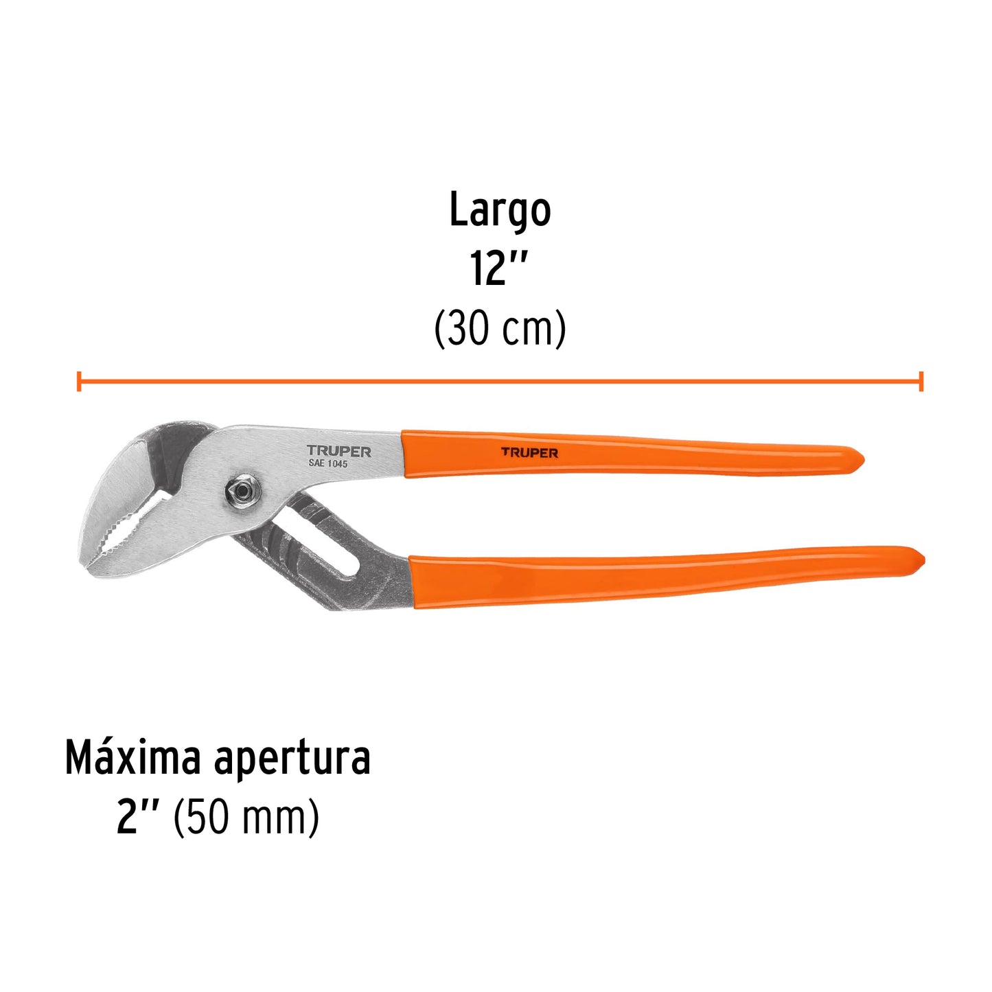 PEX-12 Alicate de extensión 12', mango de vinil
