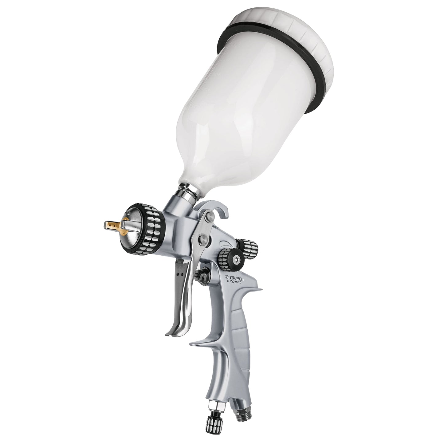 PIPI-420X Pistola para pintar de gravedad LVMP, vaso plástico, 1.4 mm, Expert