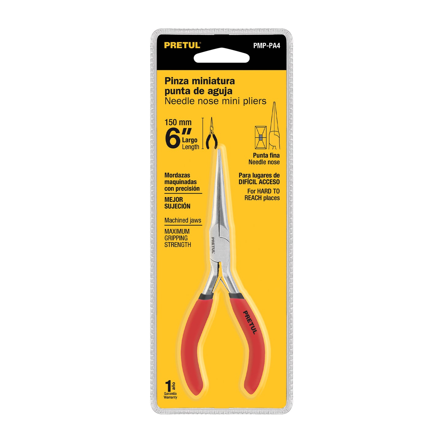 PMP-PA4 Alicate miniatura punta de aguja 5', Pretul