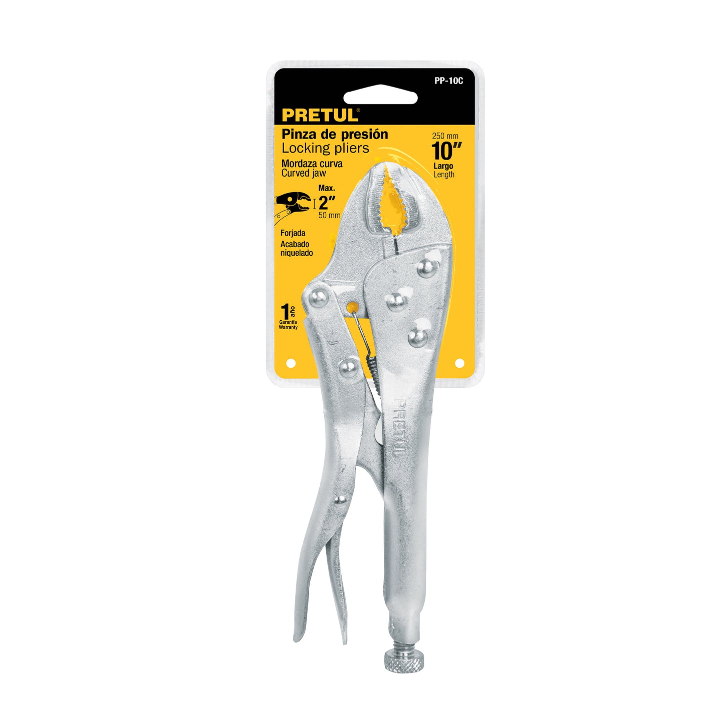 PP-10C Hombresolo curvo 10", Pretul