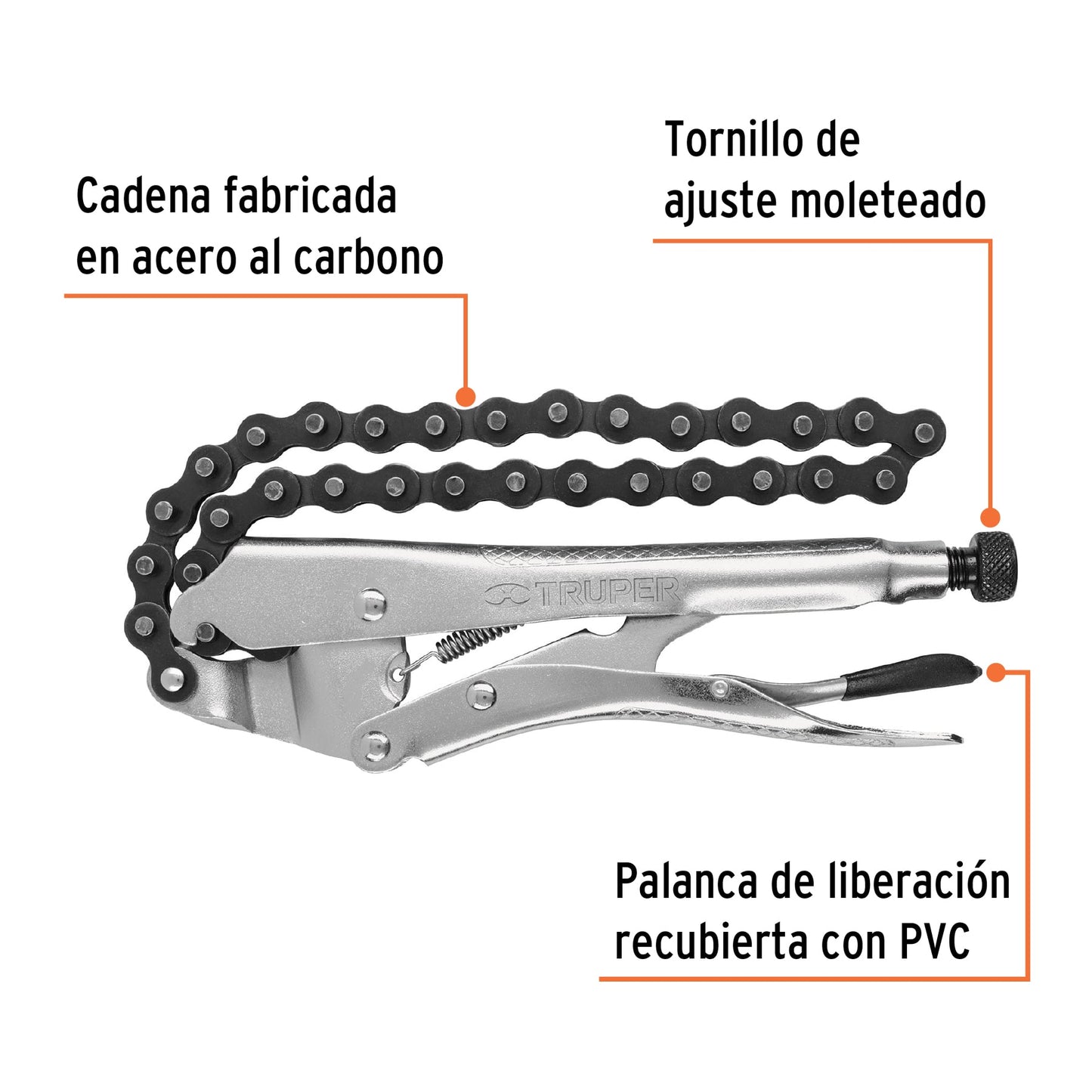 PPT-CAD Hombresolo de cadena 8"