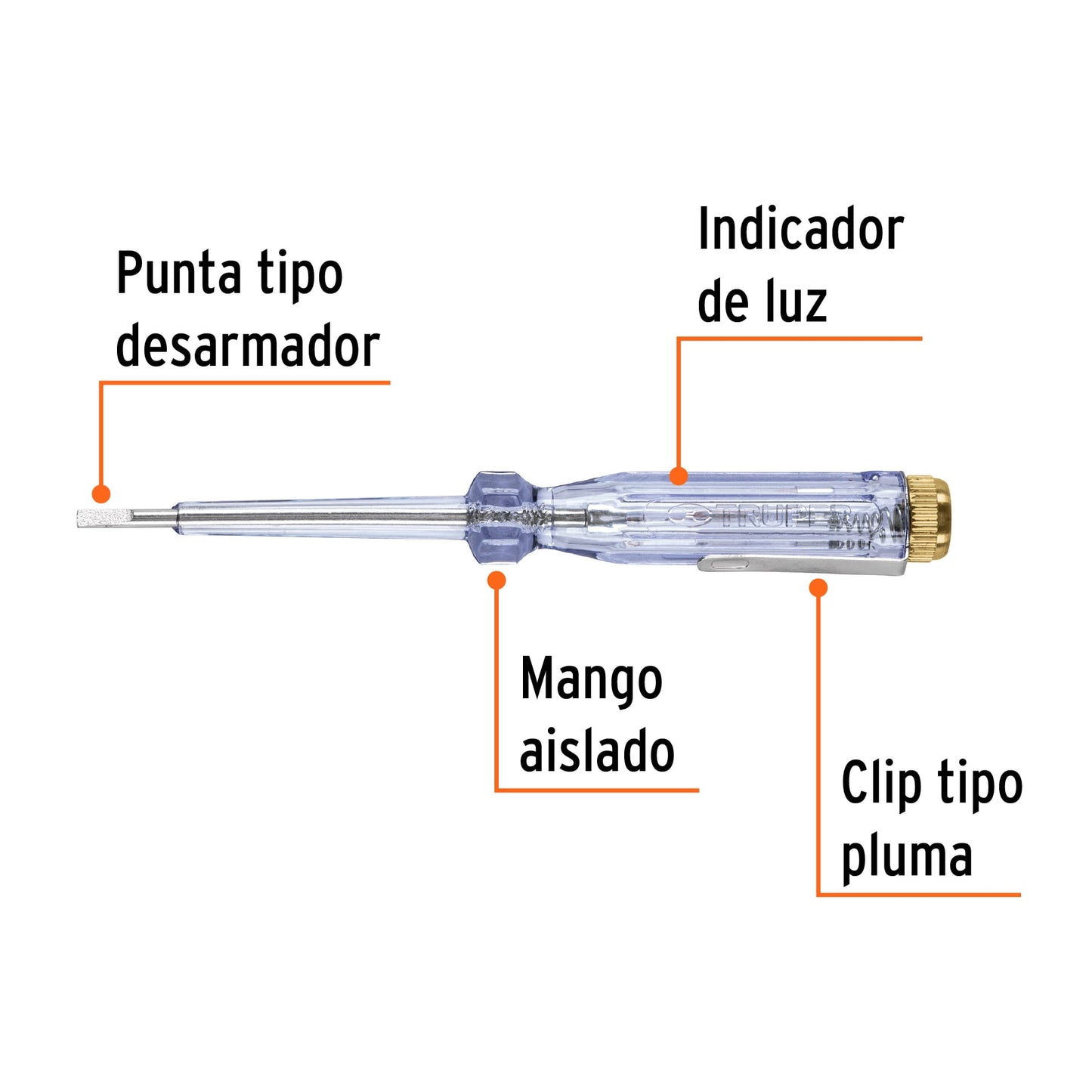 PROCO-14 Tester 14 cm, tipo esfero