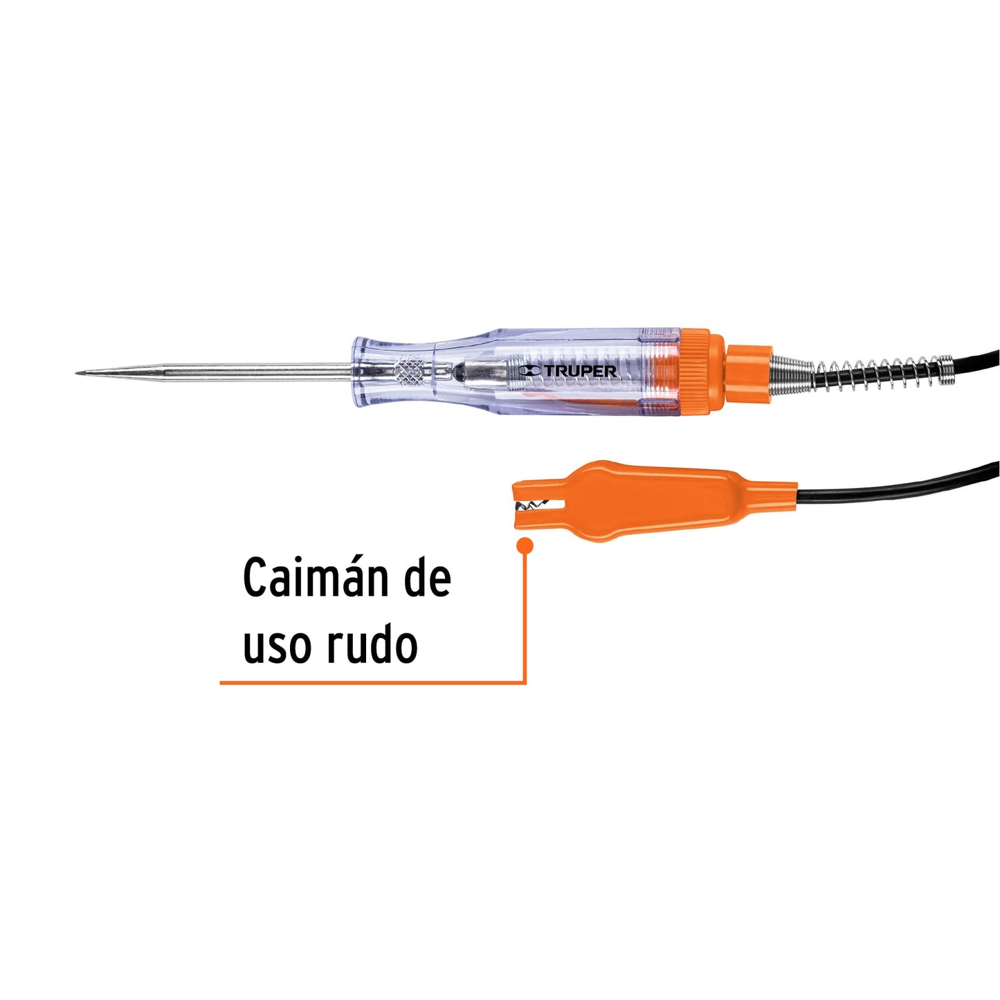 PROCO-20X Tester uso rudo 20 cm, con caimán