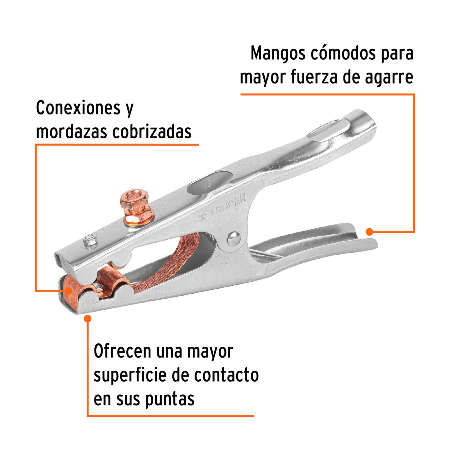 PTI-500 Pinza para tierra de 500 a