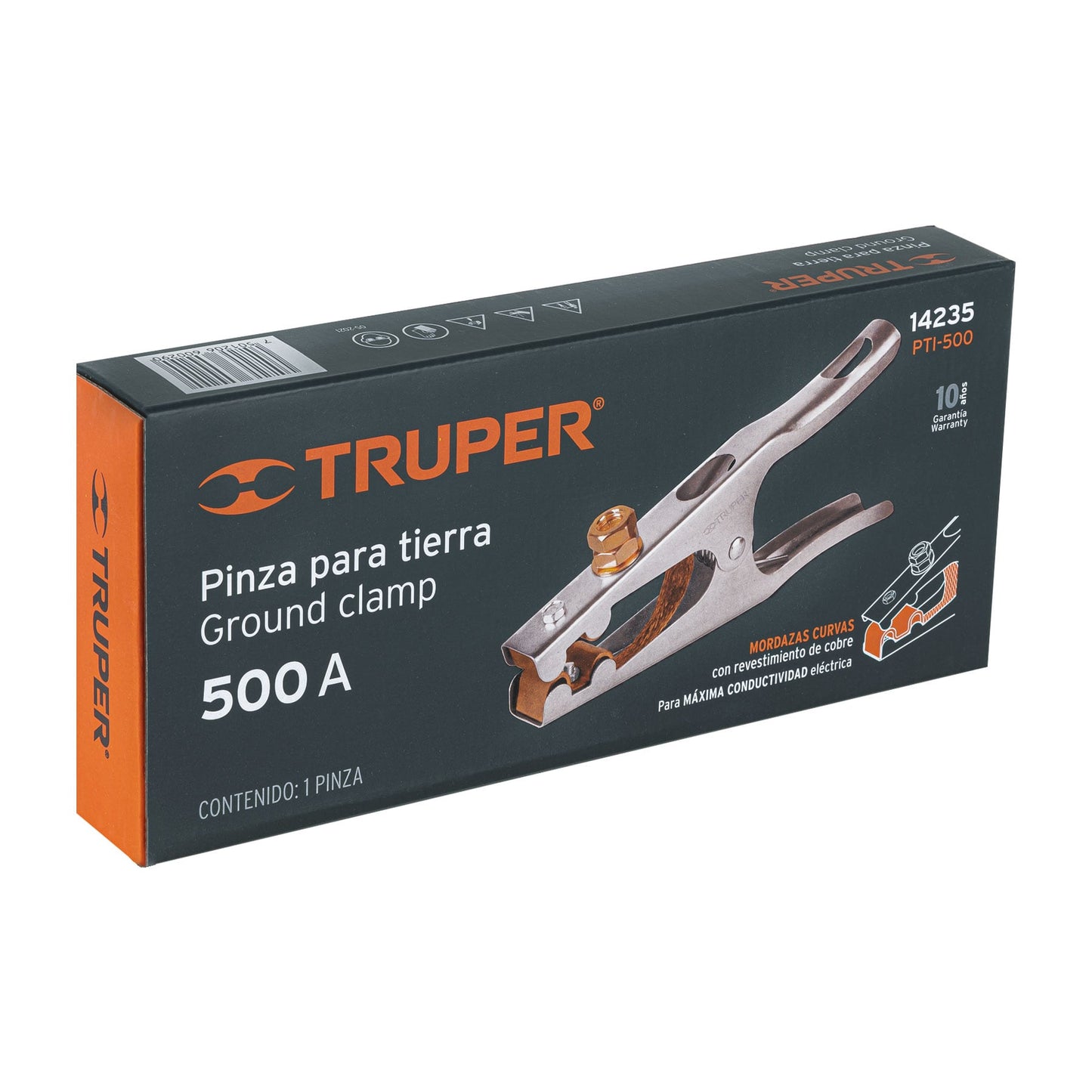 PTI-500 Pinza para tierra de 500 a
