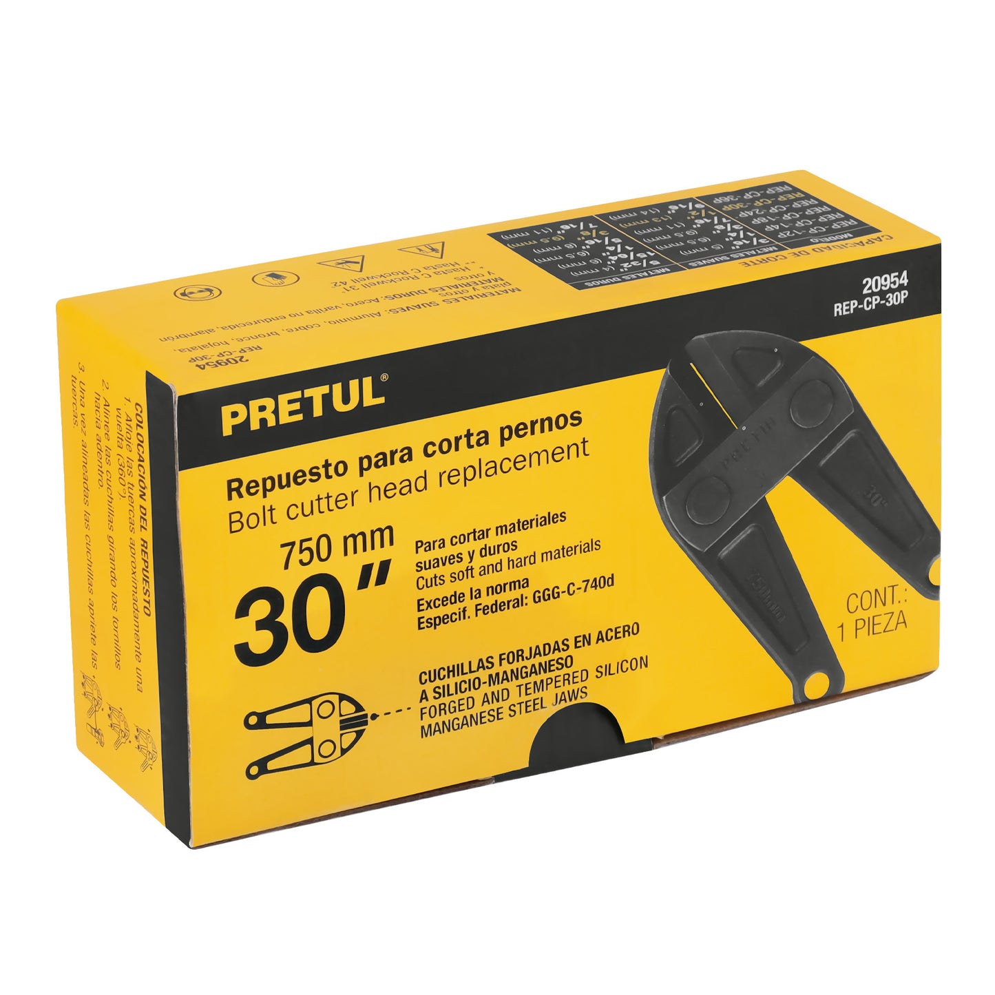 REP-CP-30P Repuesto de cuchilla para cizalla CP-30p