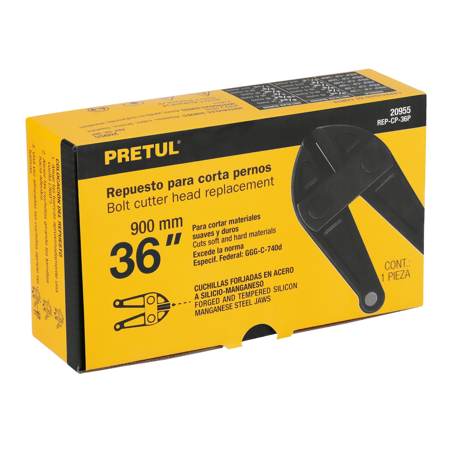 REP-CP-36P Repuesto de cuchilla para cizalla CP-36p