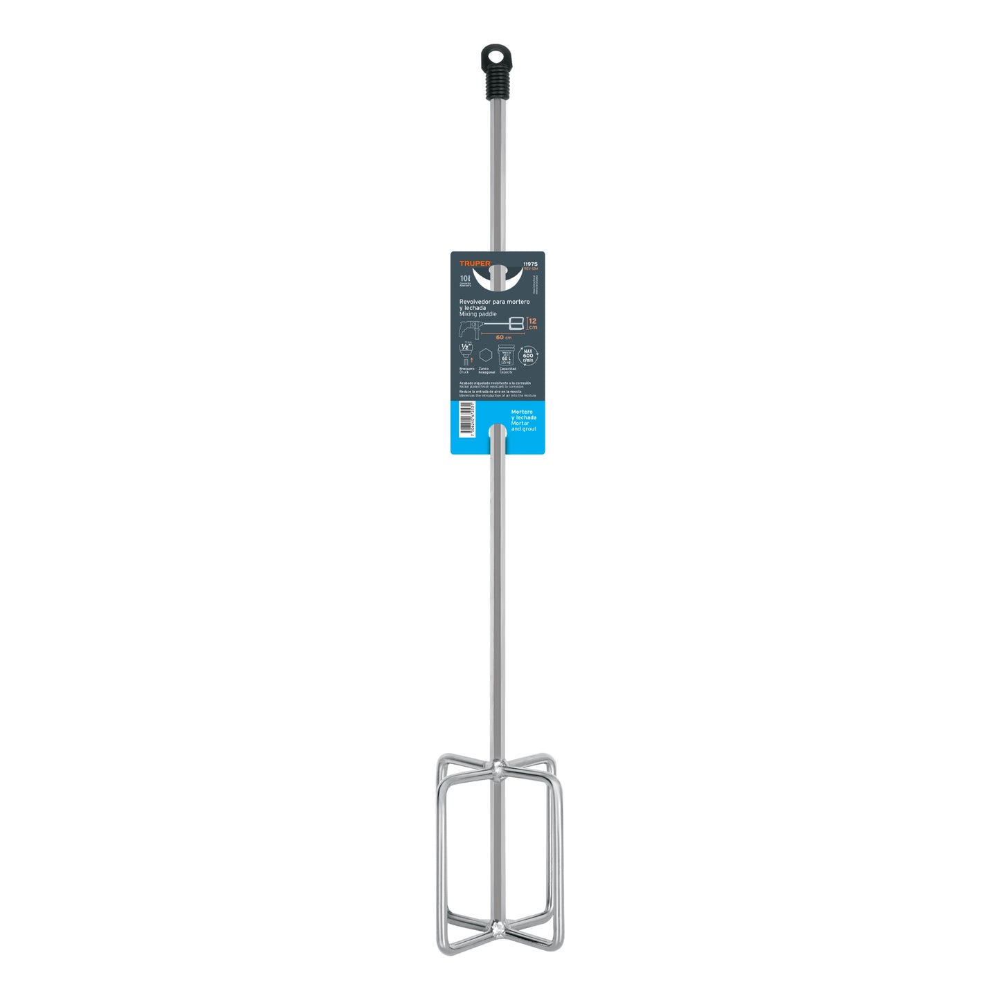 REV-12M Revolvedor para mortero, 120 mm diámetro