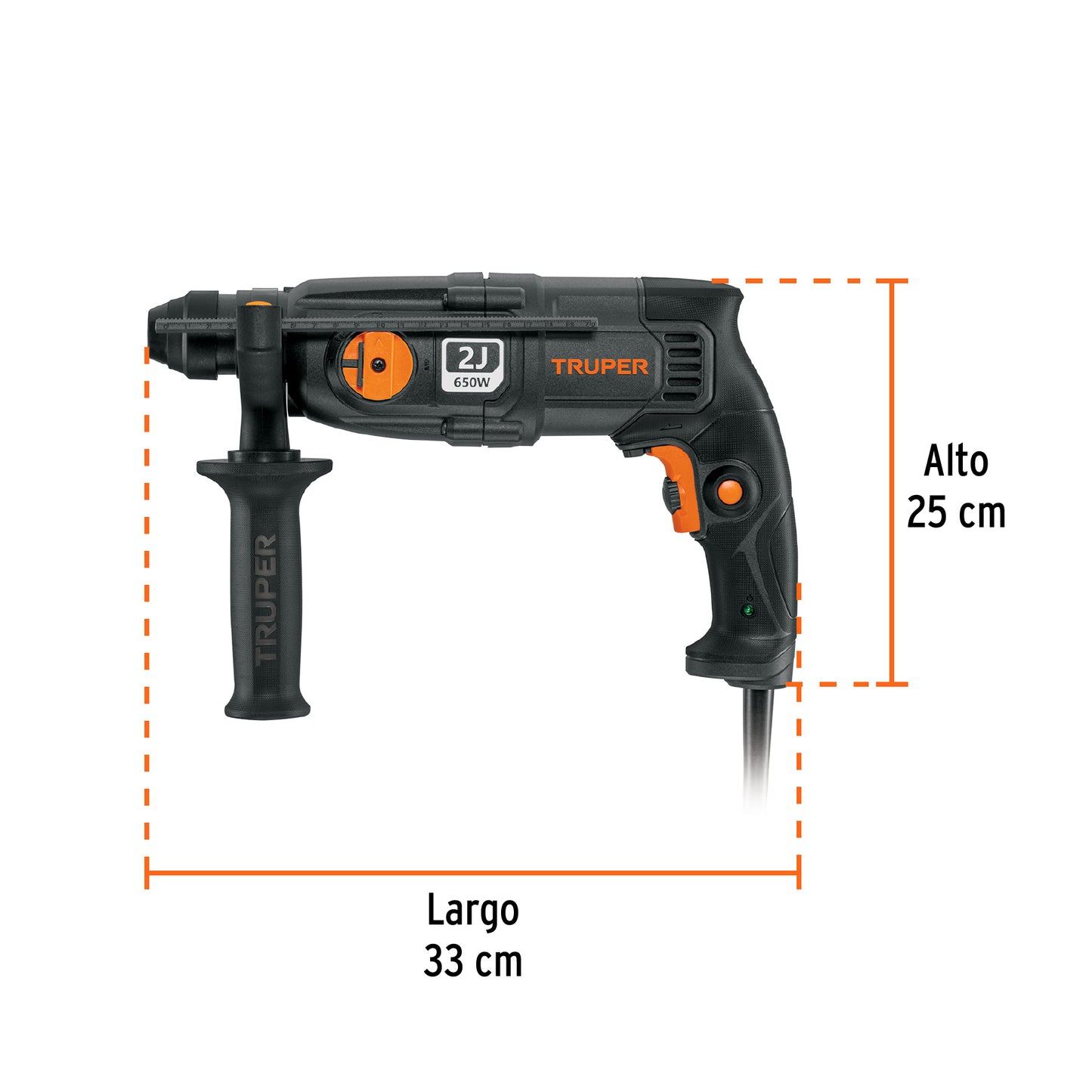 ROEL-20N Rotomartillo SDS plus 2.0 joules