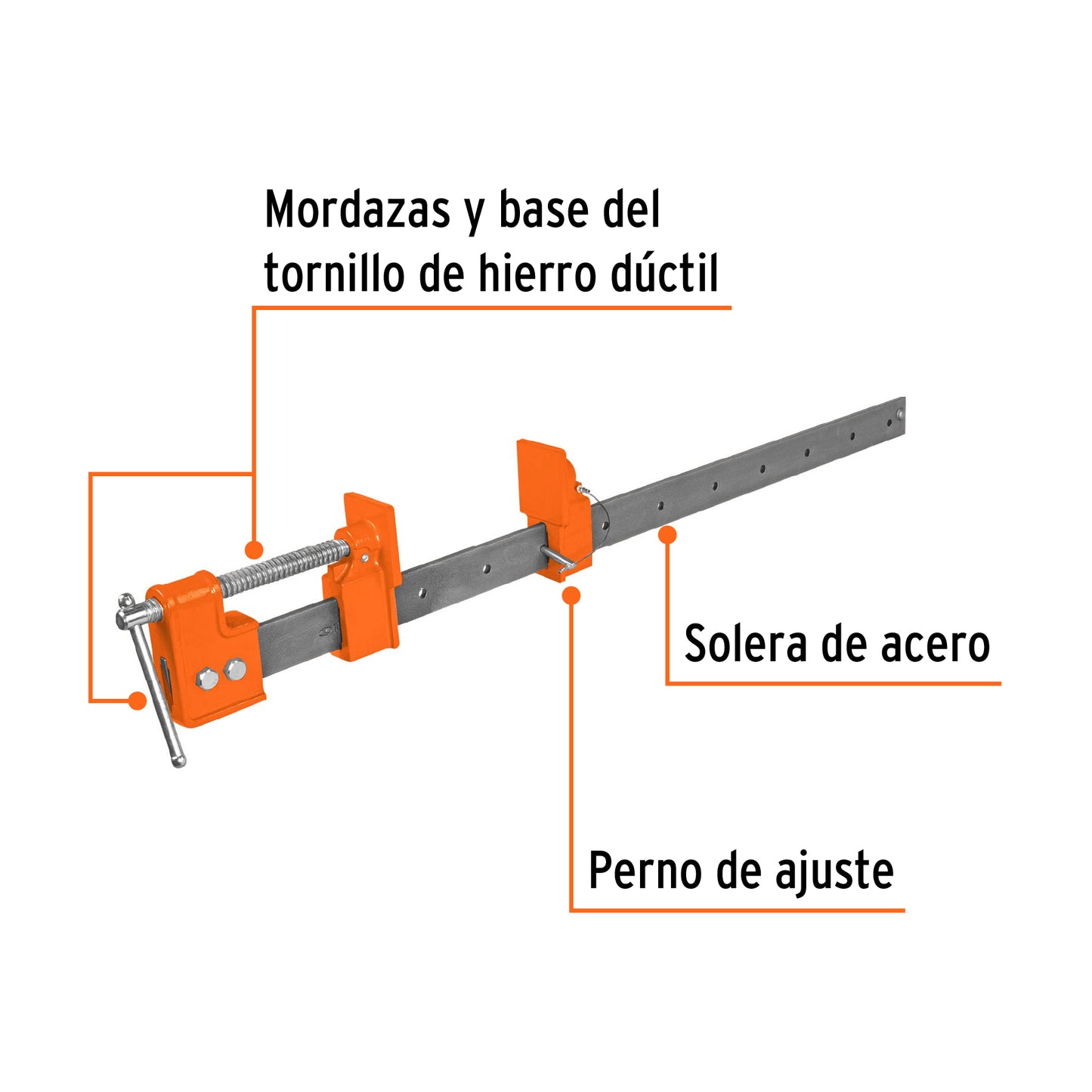 S2 Sargento de solera 24' (61 cm)
