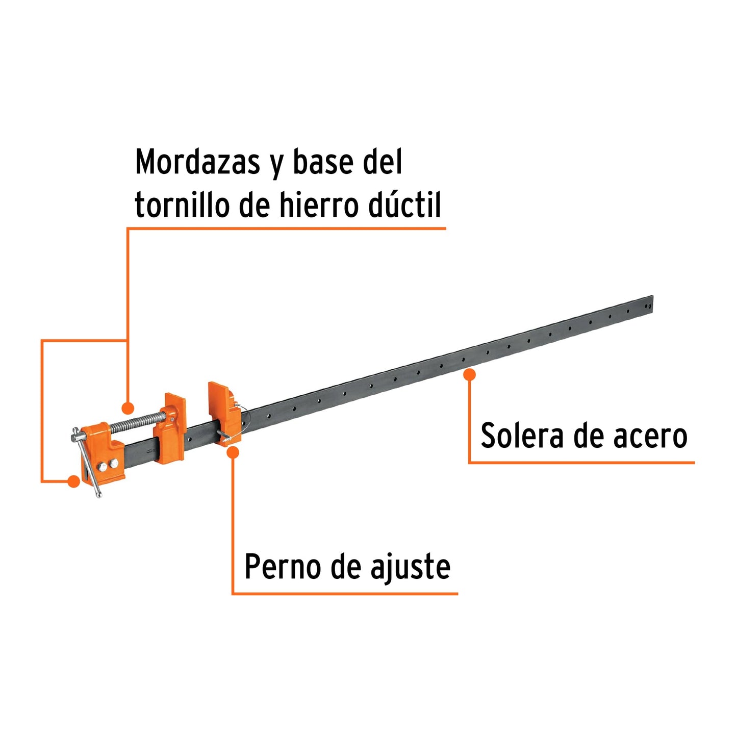 S4 Sargento de solera 48' (122 cm)