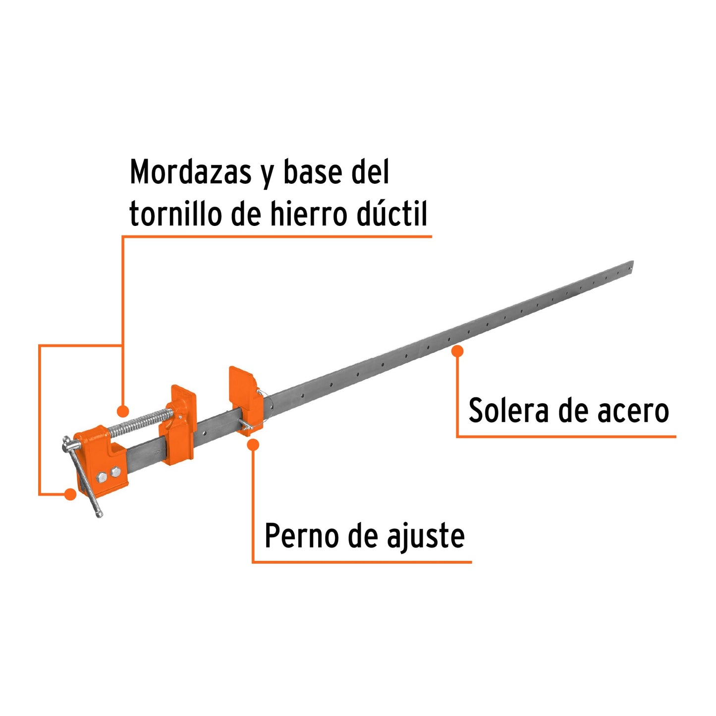 S5 Sargento de solera 60' (152 cm)