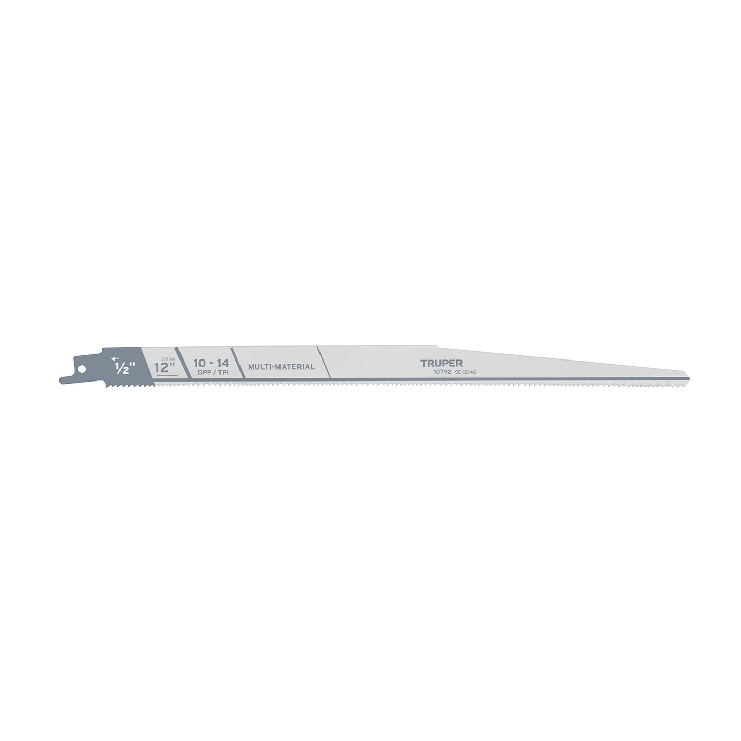 SE-1214G Segueta sierra sable, 12', 10-14 DPP, cónica, usos generales