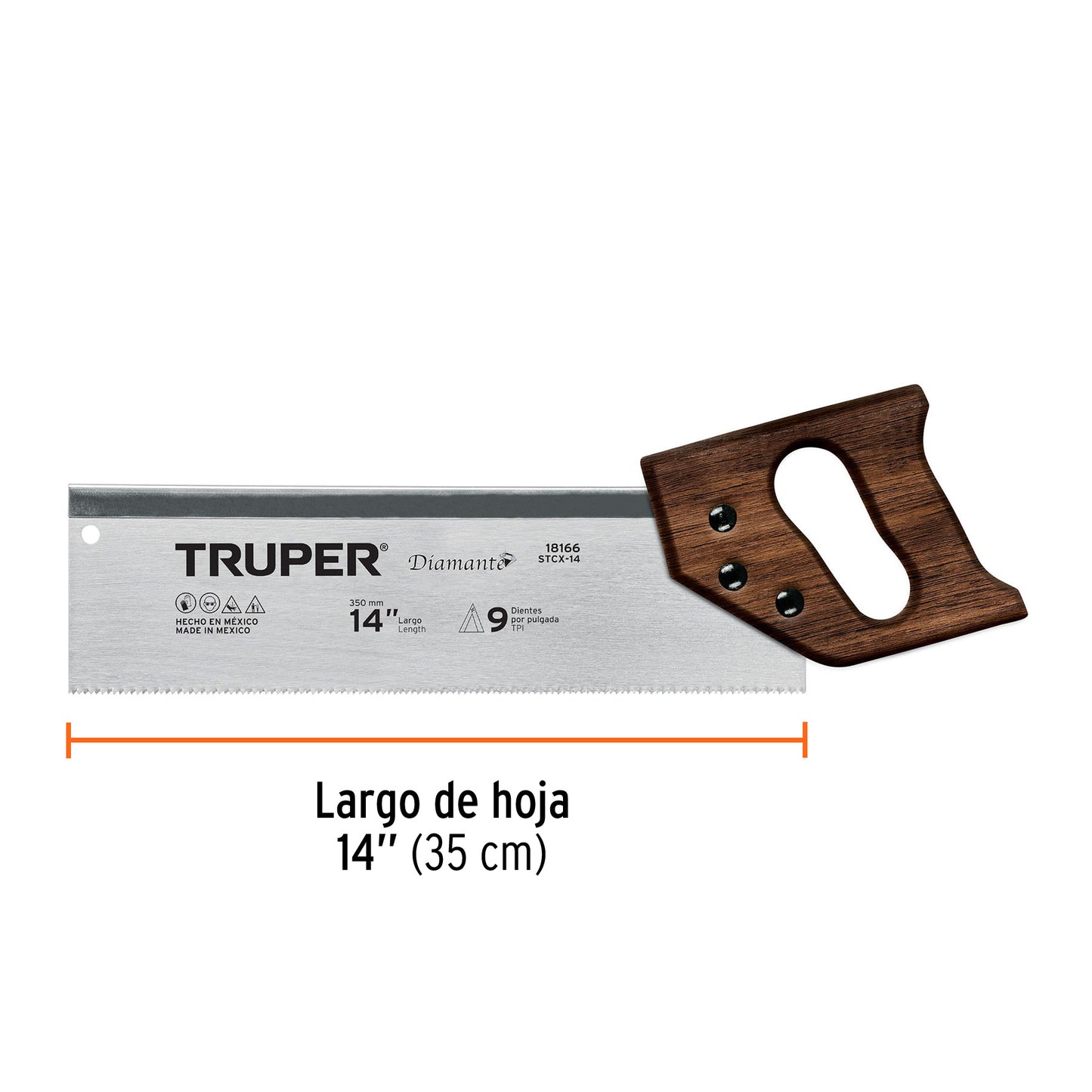 STCX-14 Serrucho de costilla 14", 9 DPP