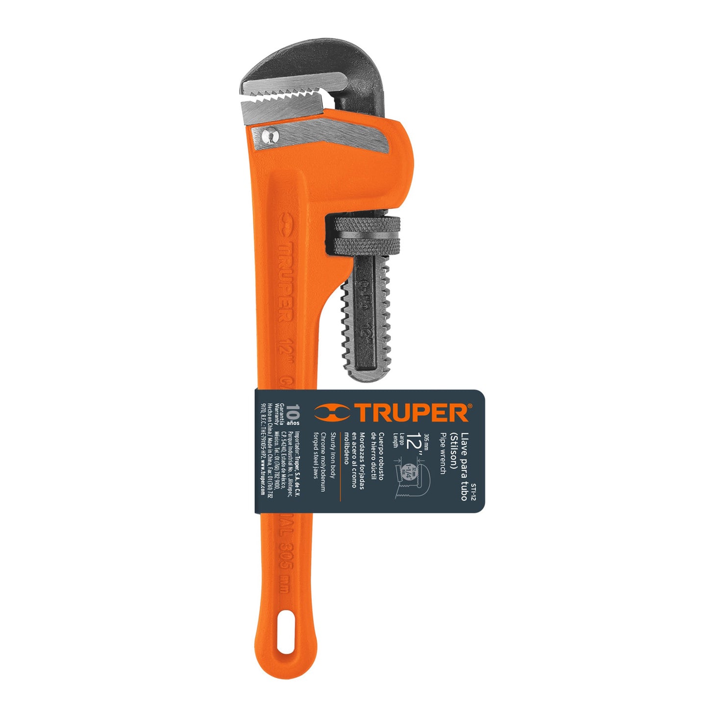 STI-12 Llave de tubo industriales, 12"