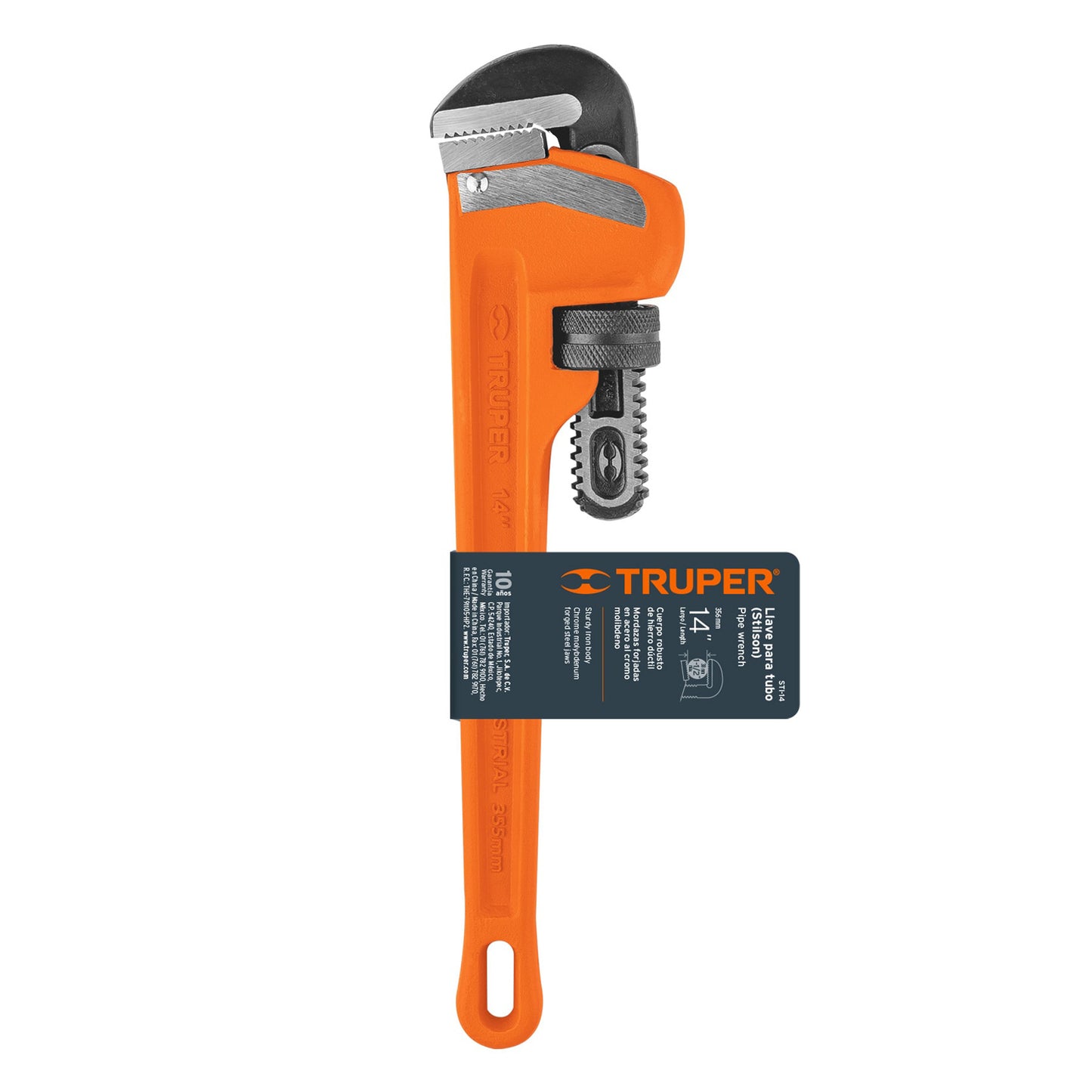 STI-14 Llave de tubo industriales, 14"