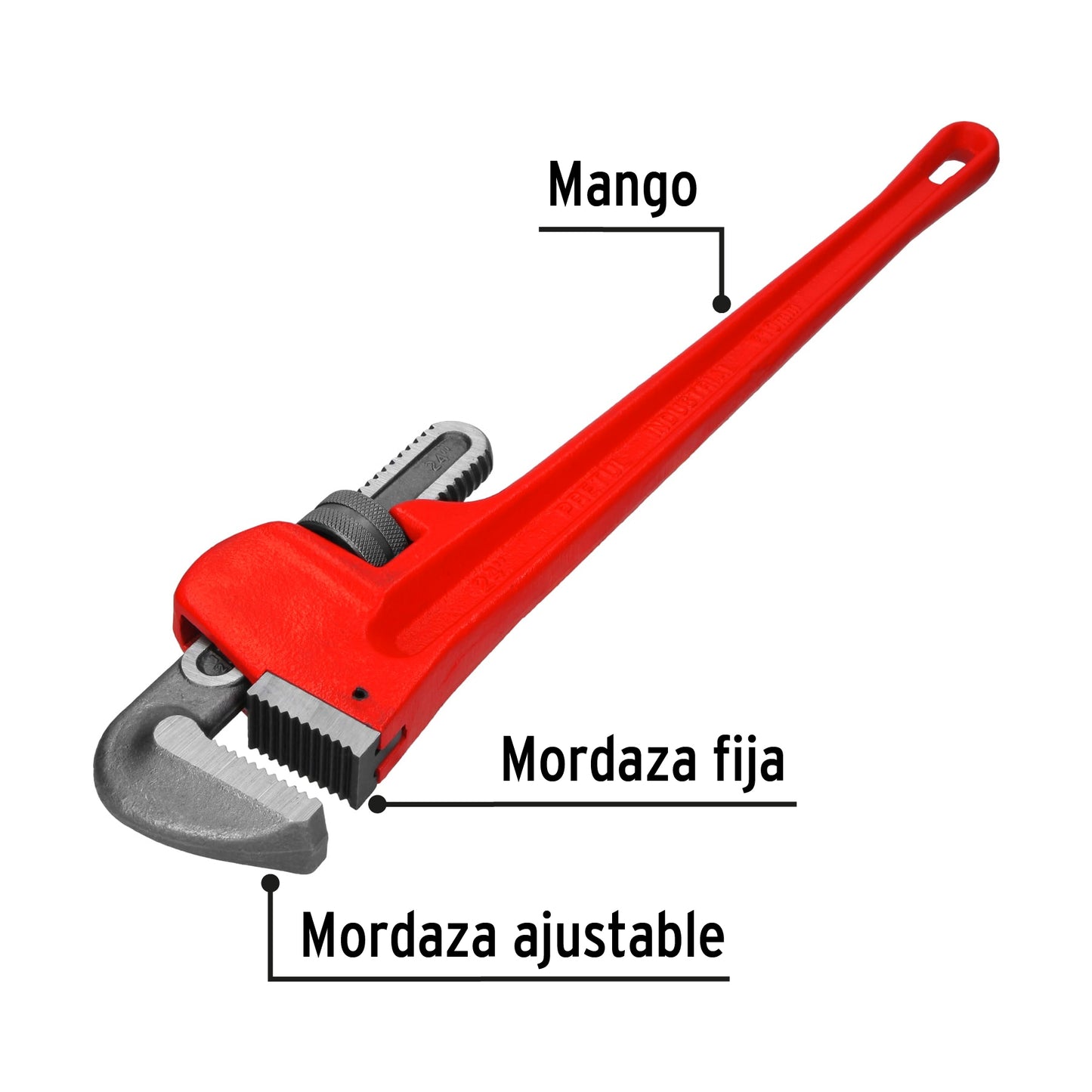 STI-24P Llave de tubo, 24", Pretul