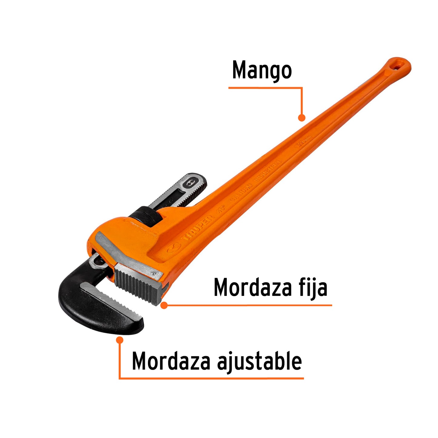 STI-48 Llave de tubo industriales, 48"