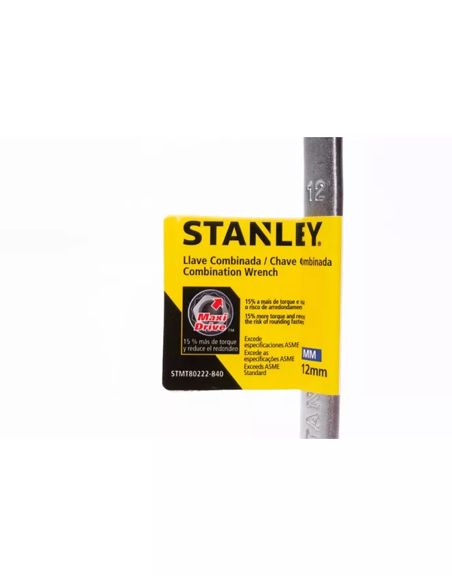 STMT80222-840 Llave combinada básica 12 mm Stanley