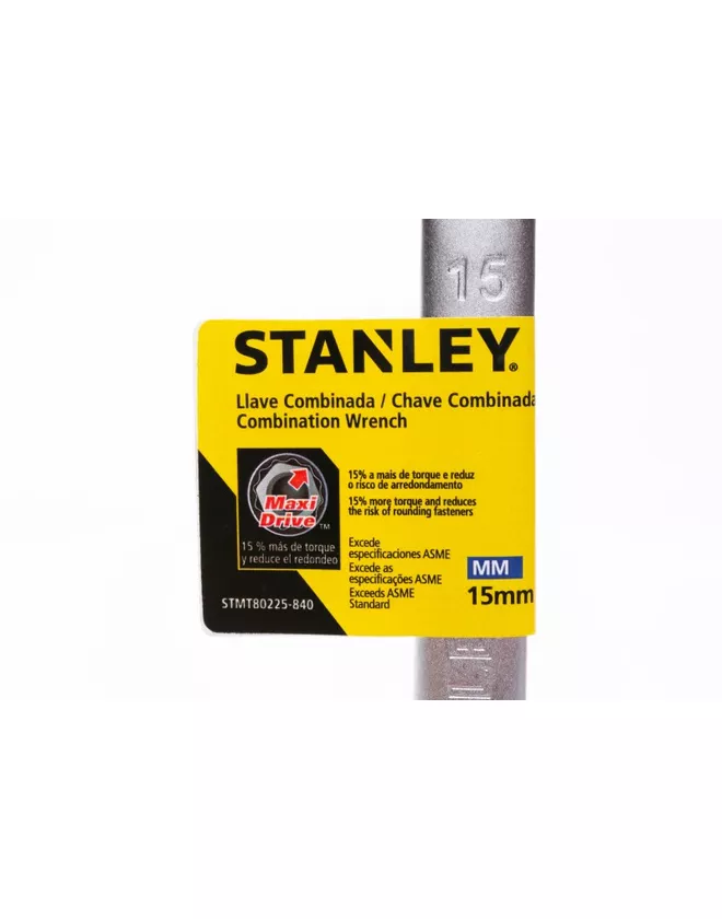 STMT80225-840 Llave combinada básica 15 mm Stanley