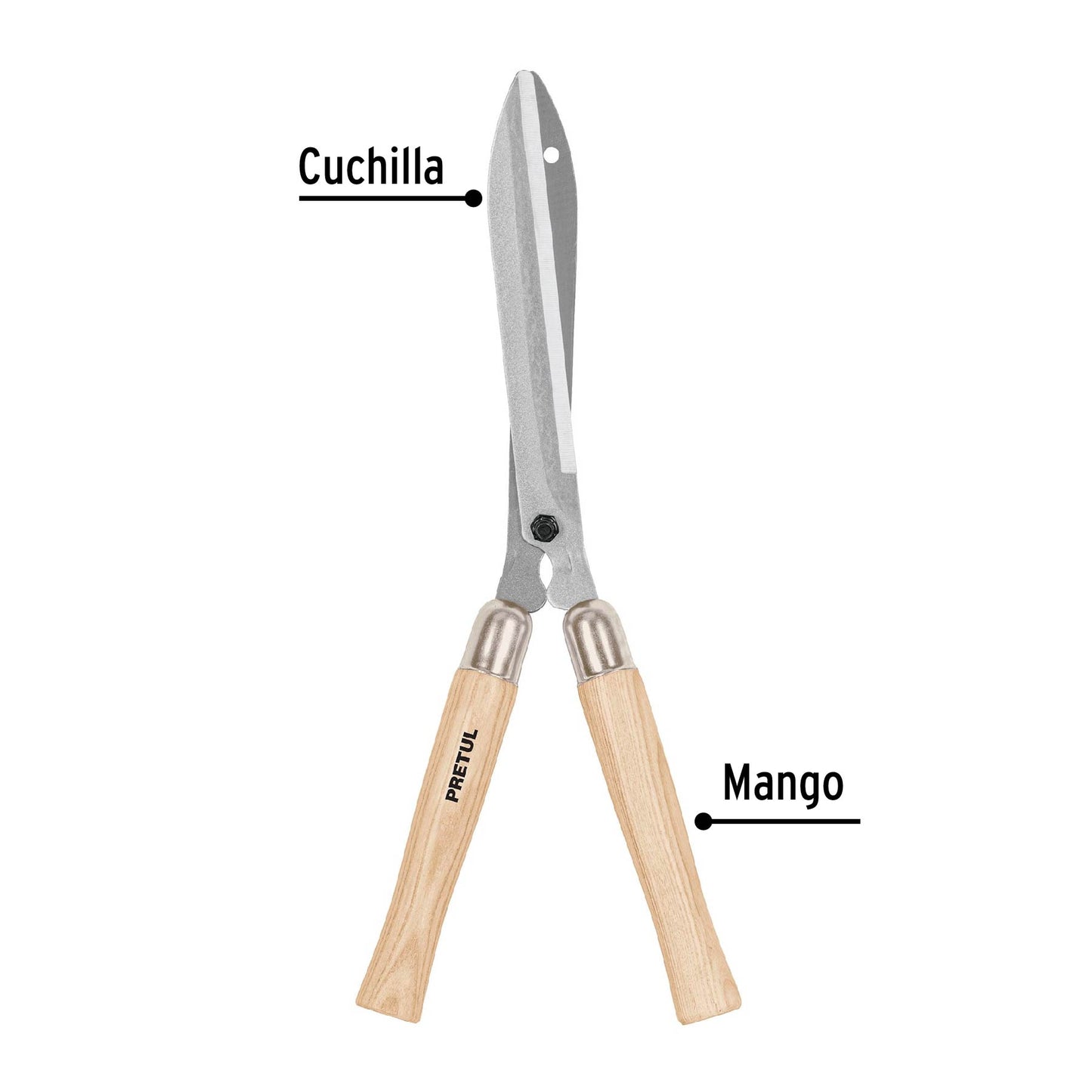T-19P Tijera económica para poda, 48 cm, Pretul