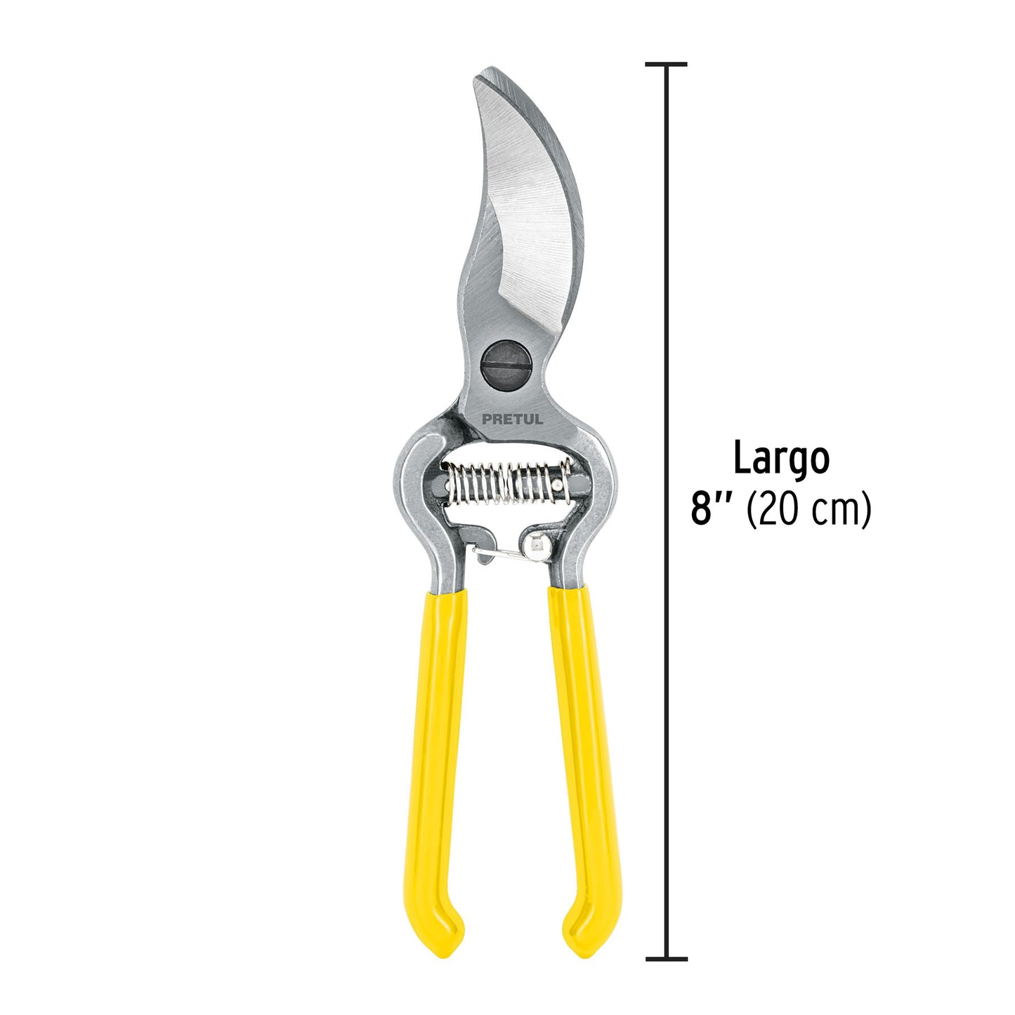 T-67P Tijera forjada para poda, cuchilla de paso 8", Pretul