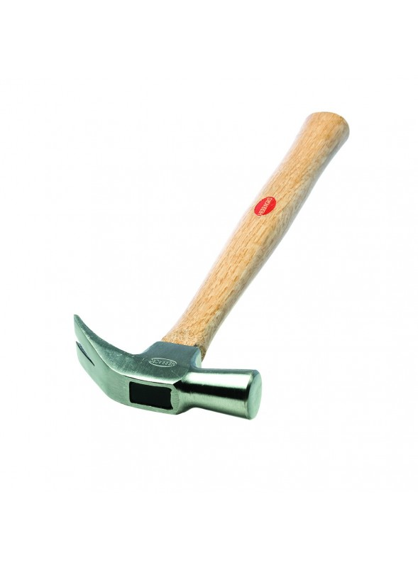 Martillo profesional pulido 29 mm cabo madera T1311150129 Herragro