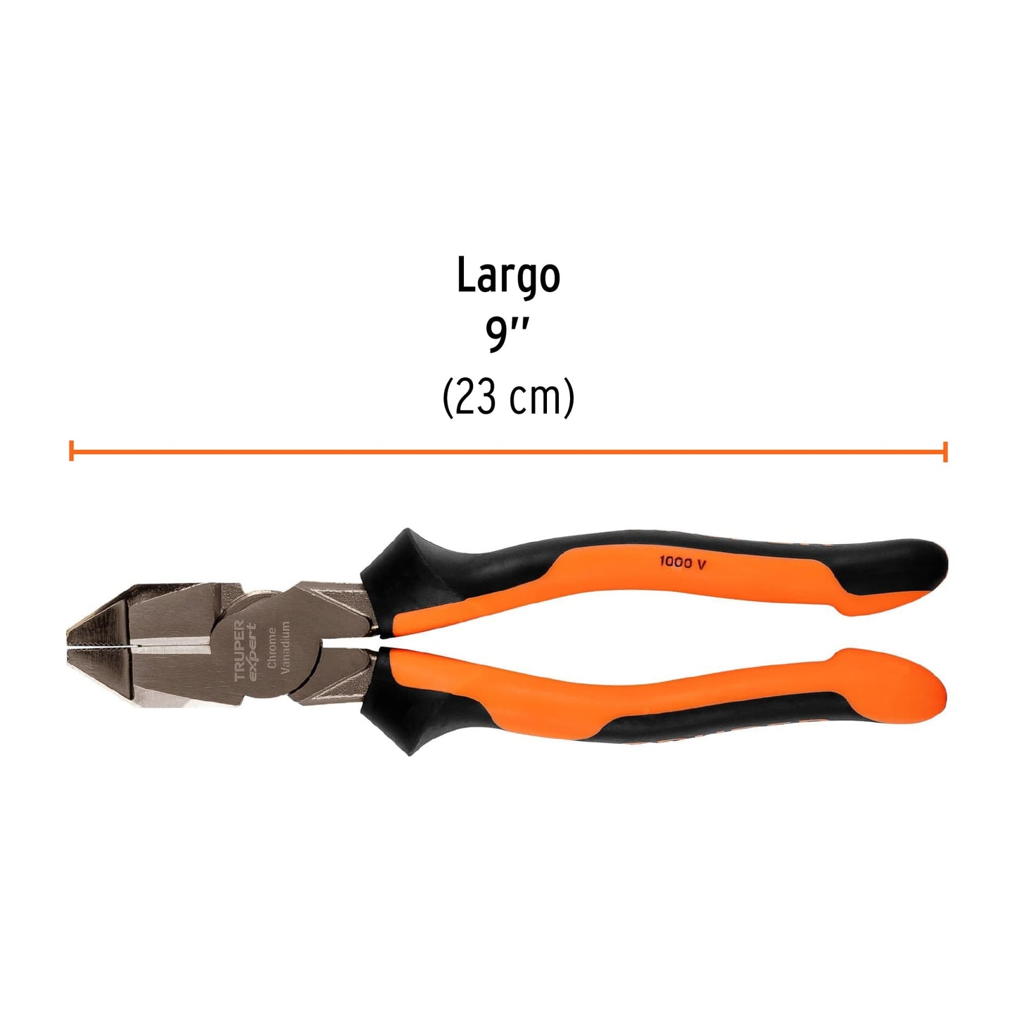 T200-9X Alicate de electricista profesionales, 9', mango comfort grip