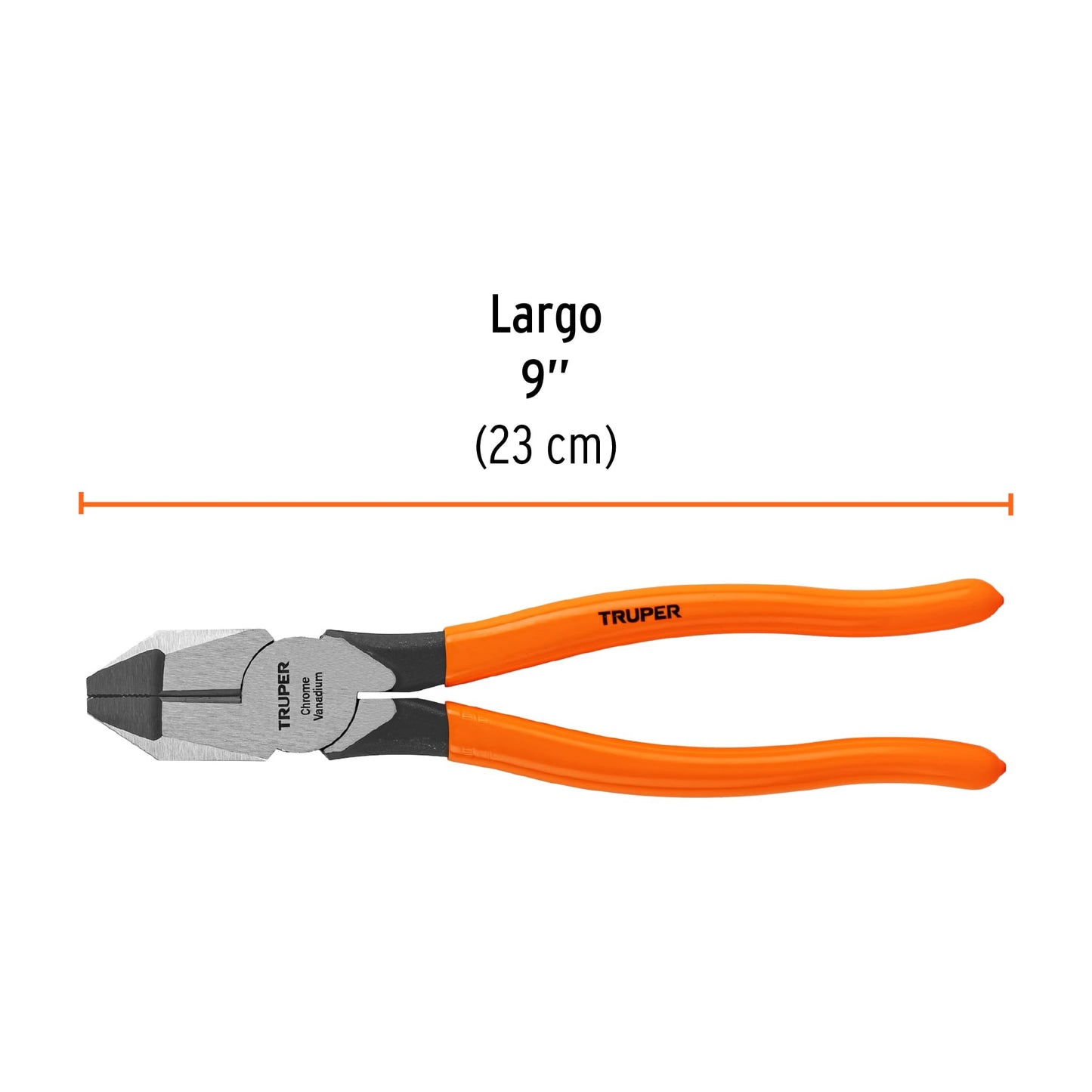 T201-9 Alicate profesional para electricista 9', mango de vinil