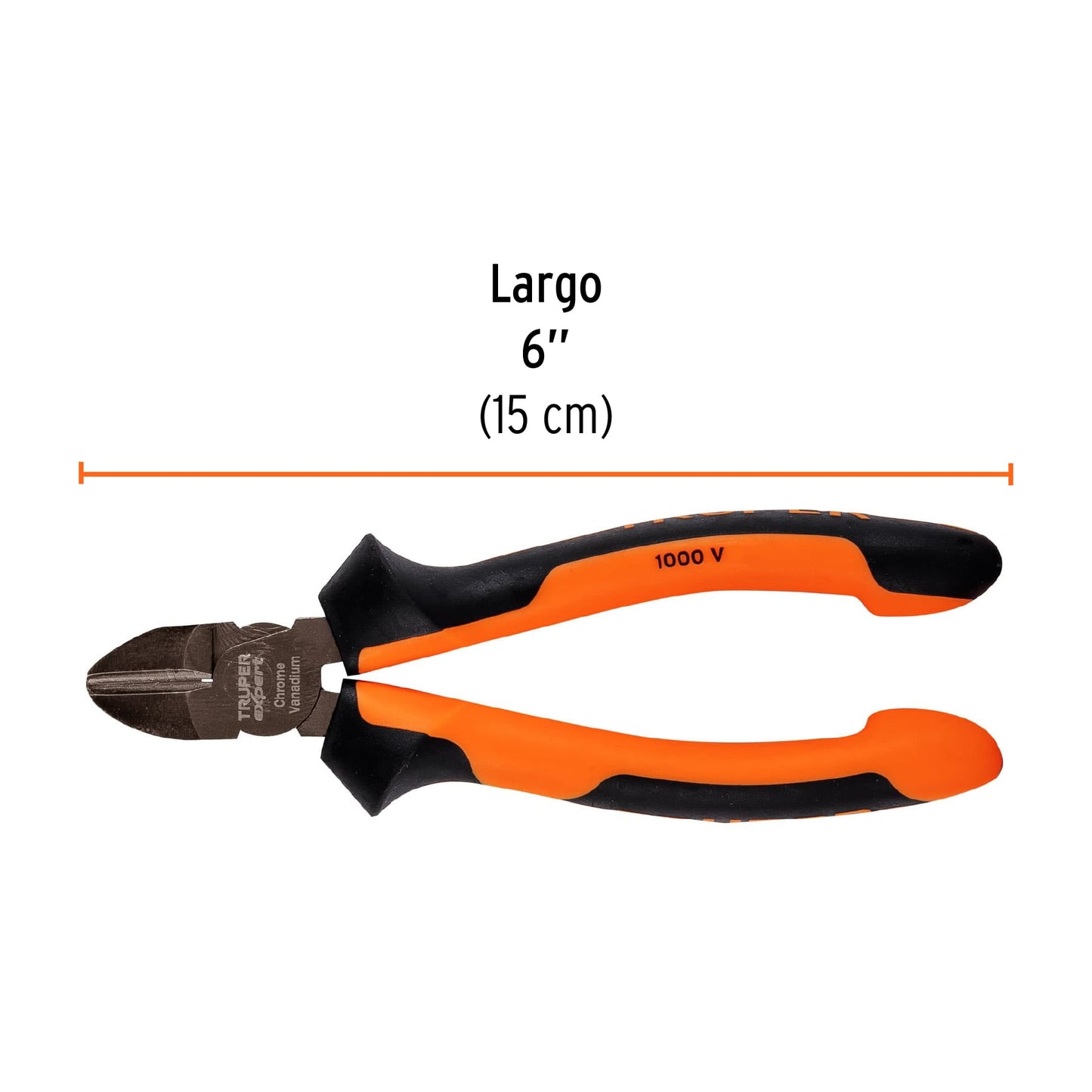 T202-6X Alicate corta frío 6", mango comfort grip