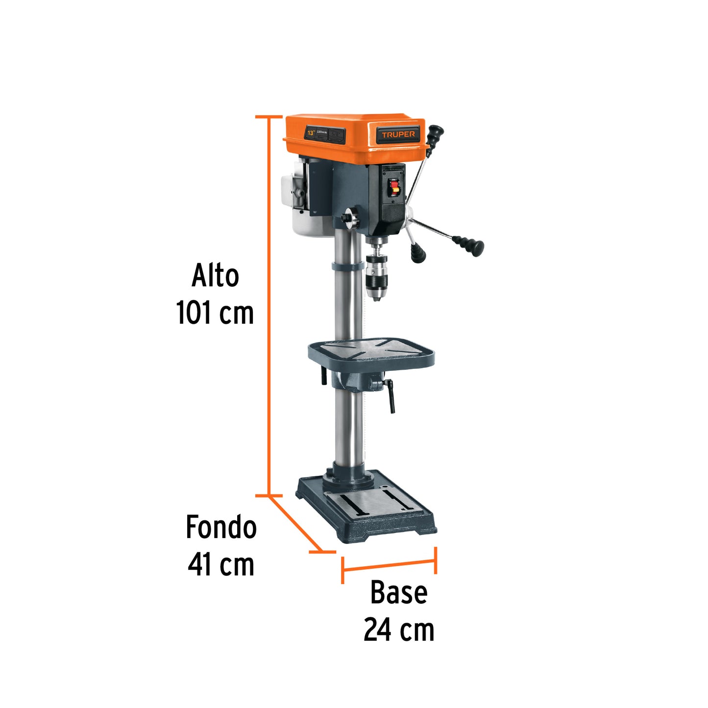TAPI-13 Taladro de árbol 5/8 x 13'