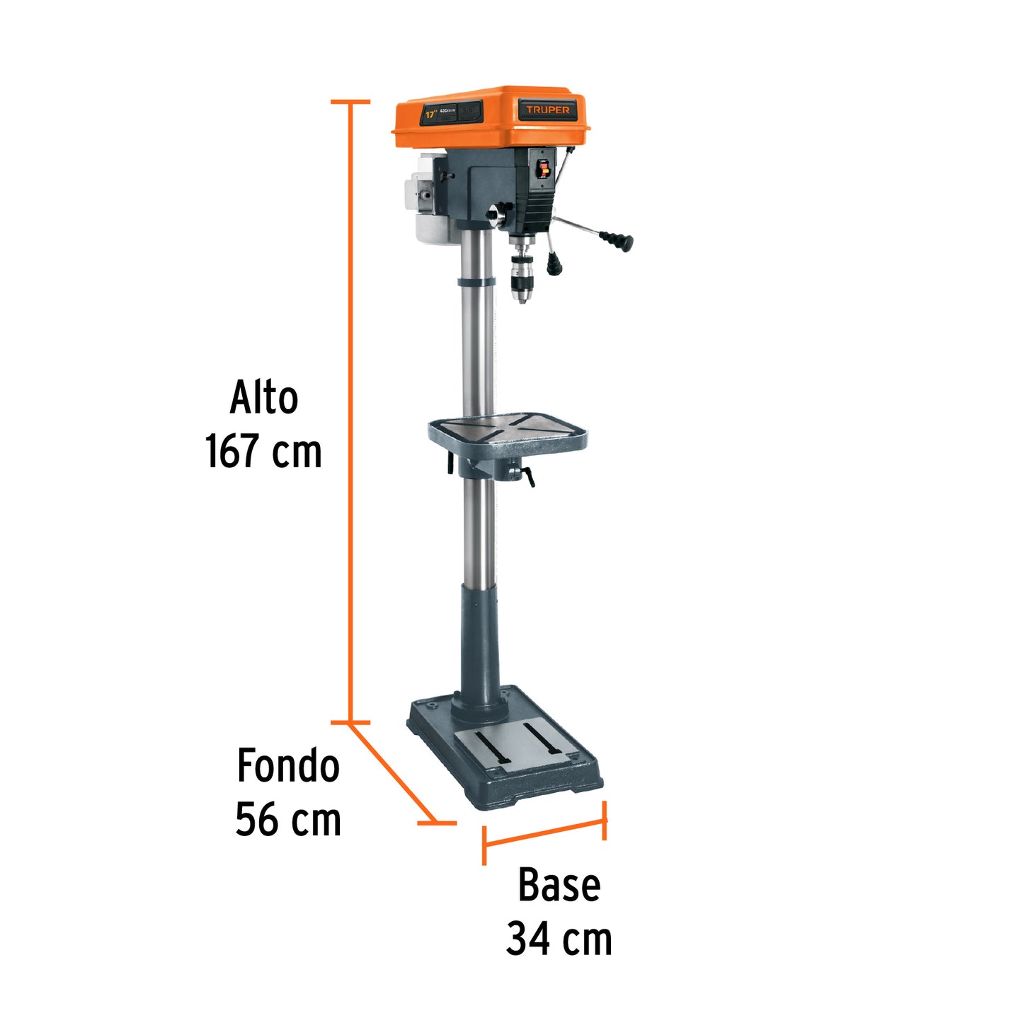 TAPI-17 Taladro de árbol 5/8 x 17'