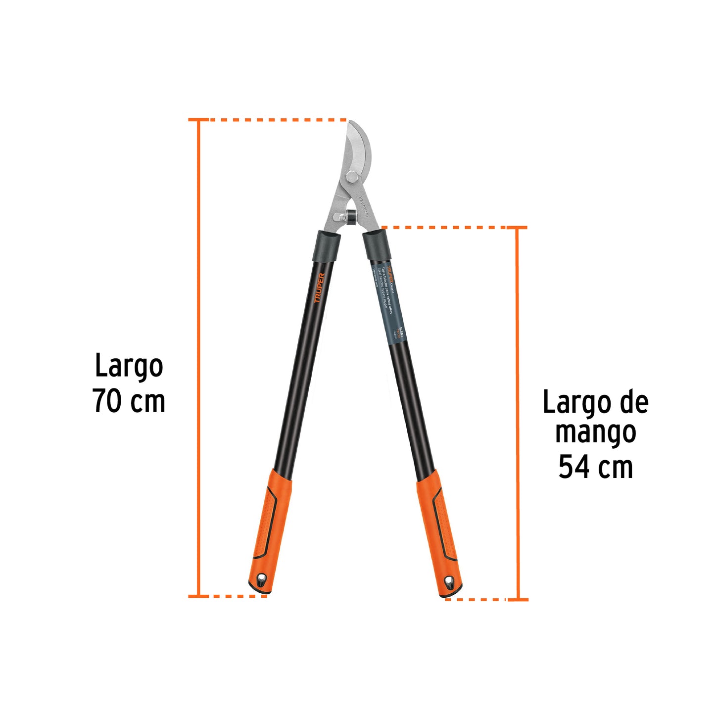TB-122 Tijera Classic ® para ramas altas, mangos tubulares, 68 cm