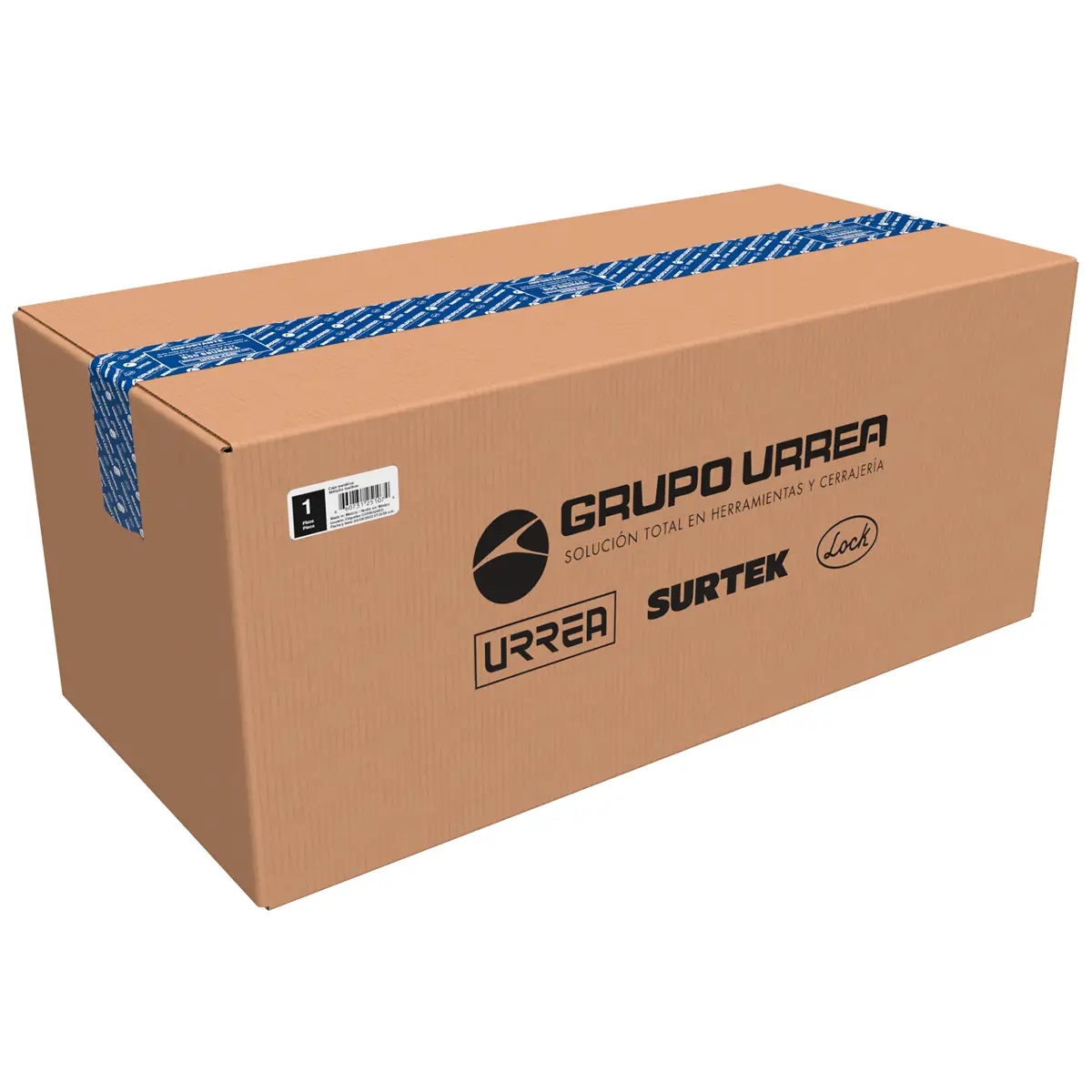 TBF12 Caja metálica azul 17" X 6" X 6"