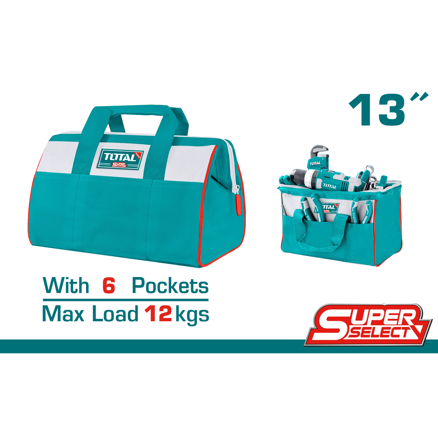 THT261325 Maletín para herramientas 13" 12 kg
