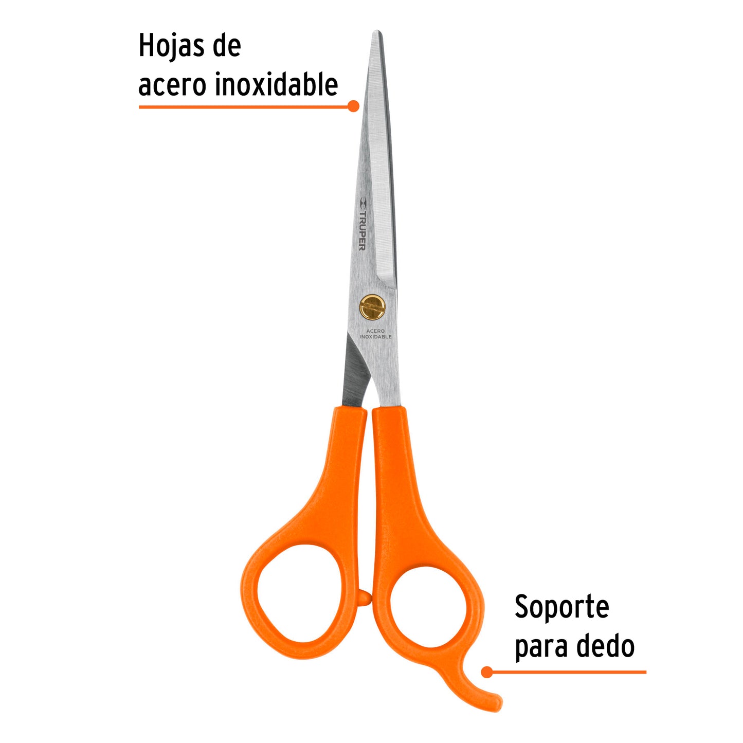 TIPE-6 Tijera para estilista 6', de acero inoxidable