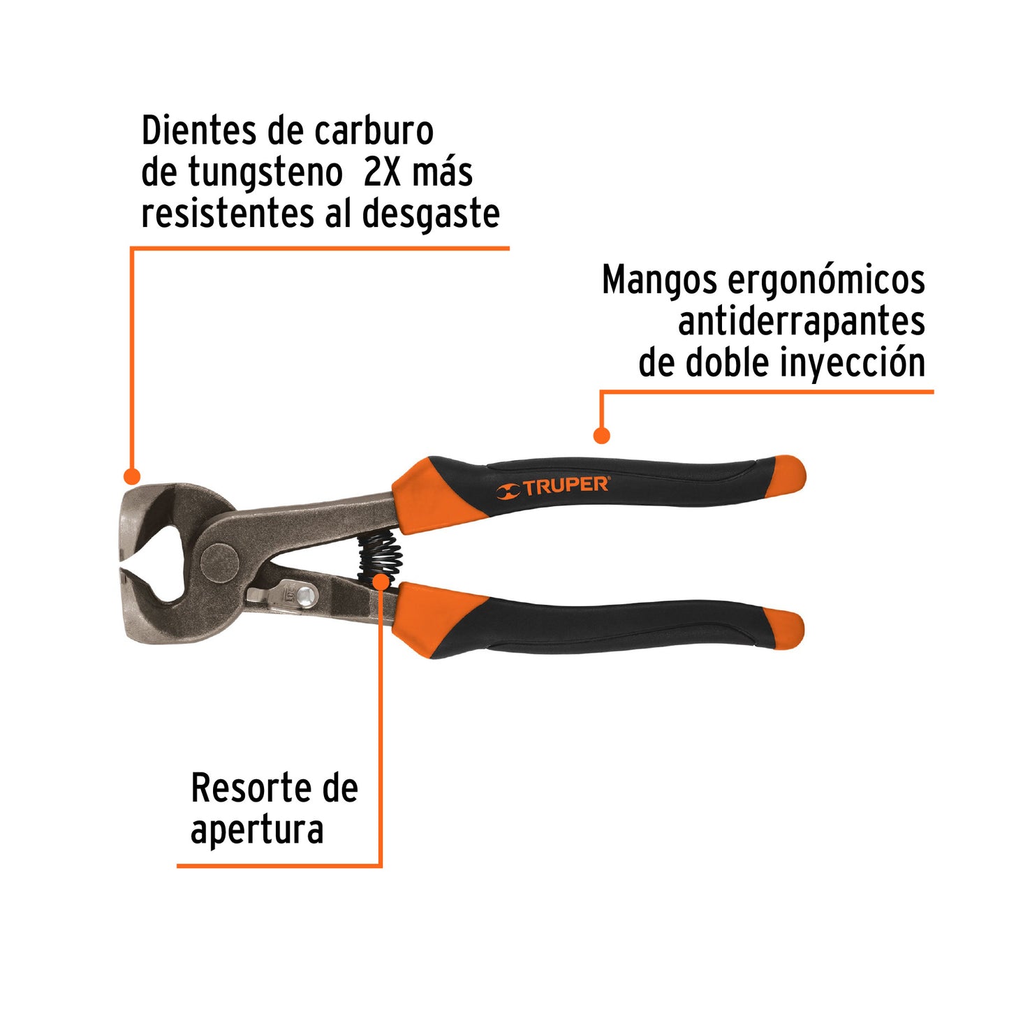 TN-AZ-8 Tenaza corta baldosa 9"